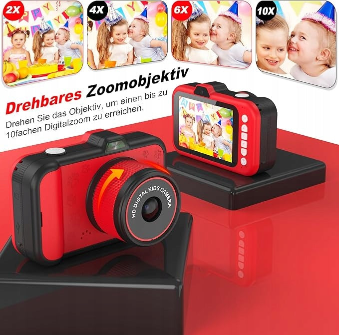Digital Camera for Kids with Rotating Lens 32gb Memory Card Manufacturer code CHAKEYAKE
