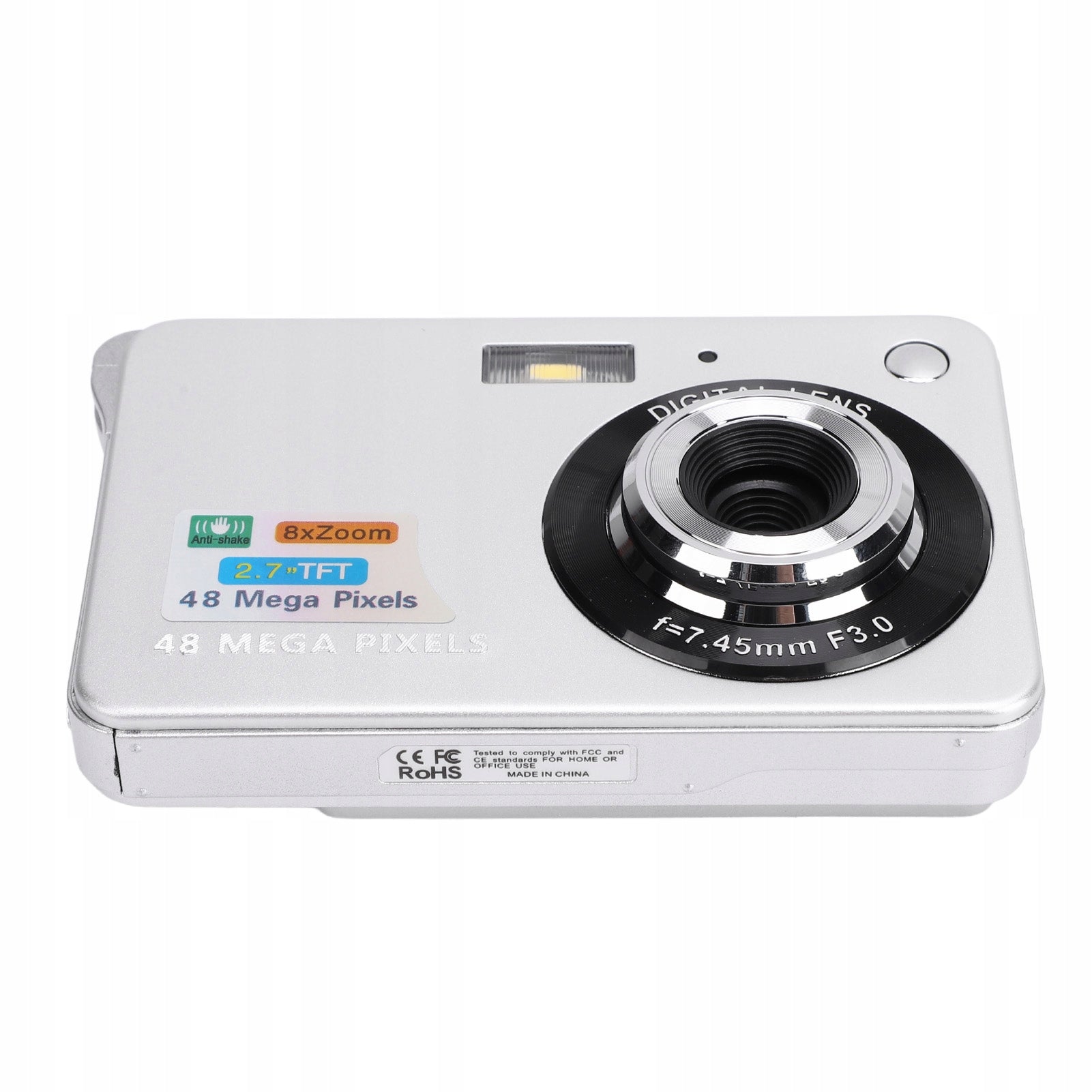Digital Camera with 2,7 Inch TFT LCD Evaporating Lamp Anti UF Screen Model 1484CUPG