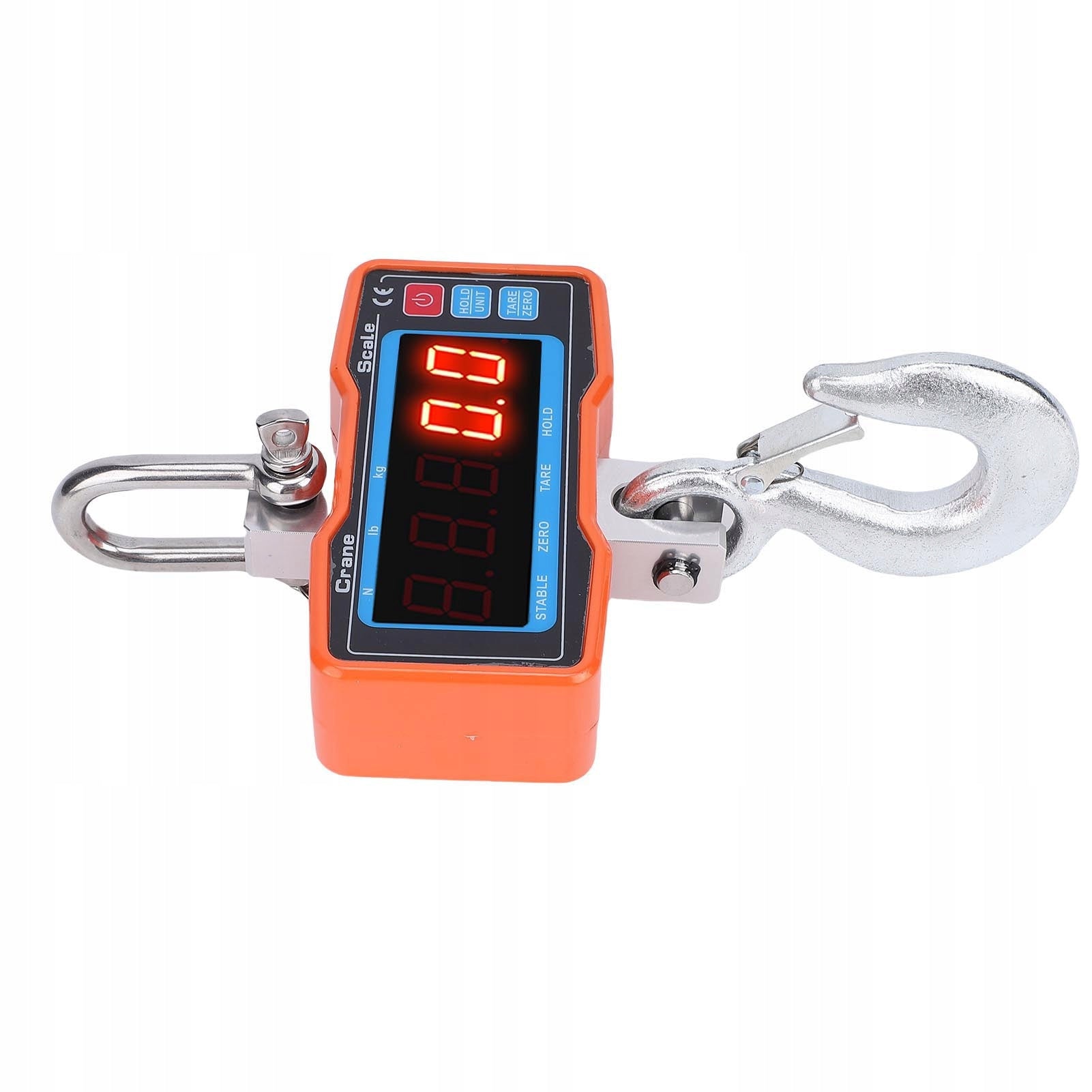 Digital Crane Scale 1000kg 2200lbs 0,8 inch 5 Digit LED Screen 6U