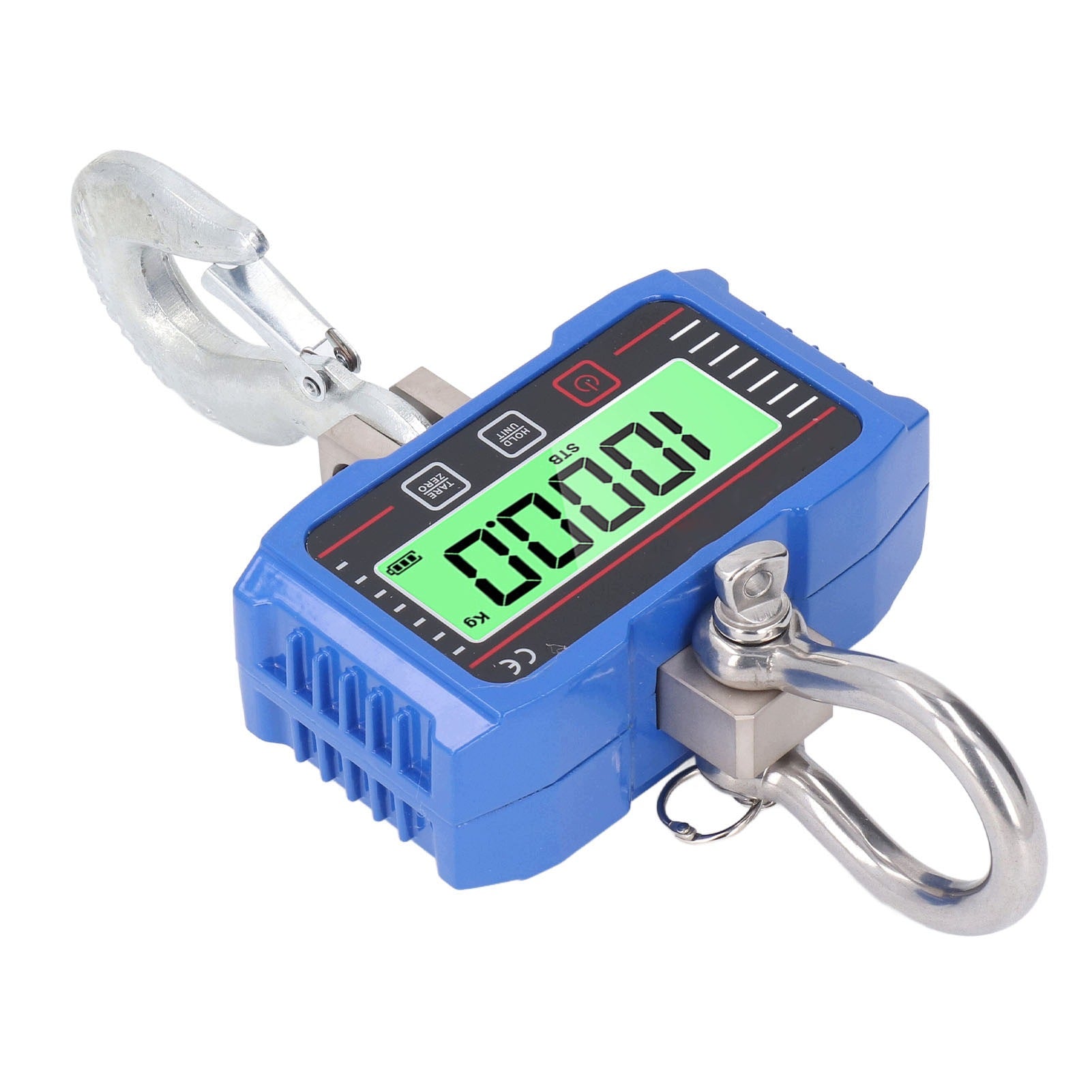 Digital Crane Scale 1500kg 3000 Pound LCD Display Withstands 6L