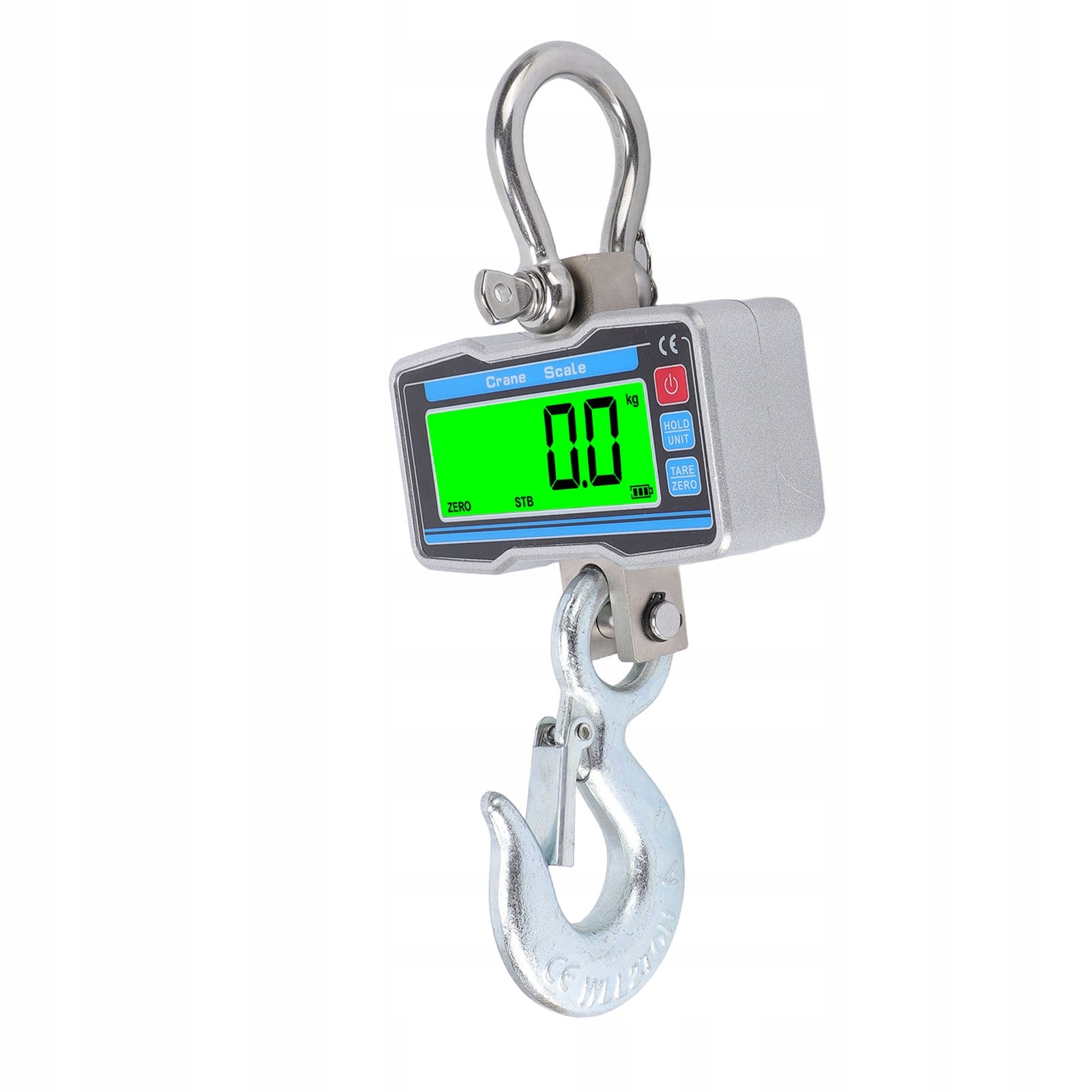 Digital Crane Scale 2000 kg 4400 lbs Industrial Hanging Scale 0,8 Z2 Manufacturer code AG251108000047
