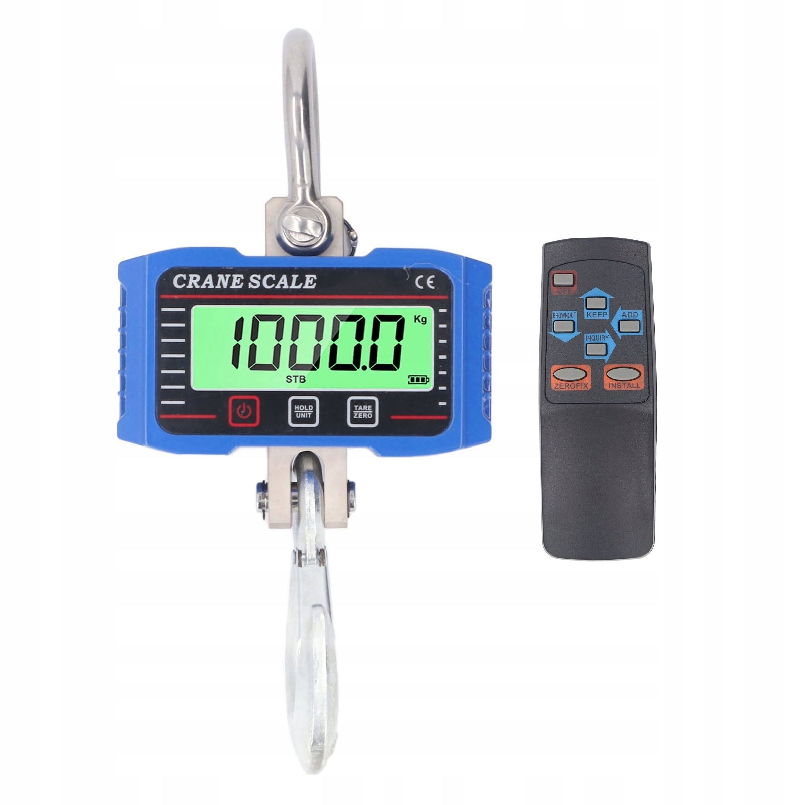 Digital Crane Scale 2000KG 4400LB LCD Display Industrial G9 Scale Manufacturer code AG260502014362