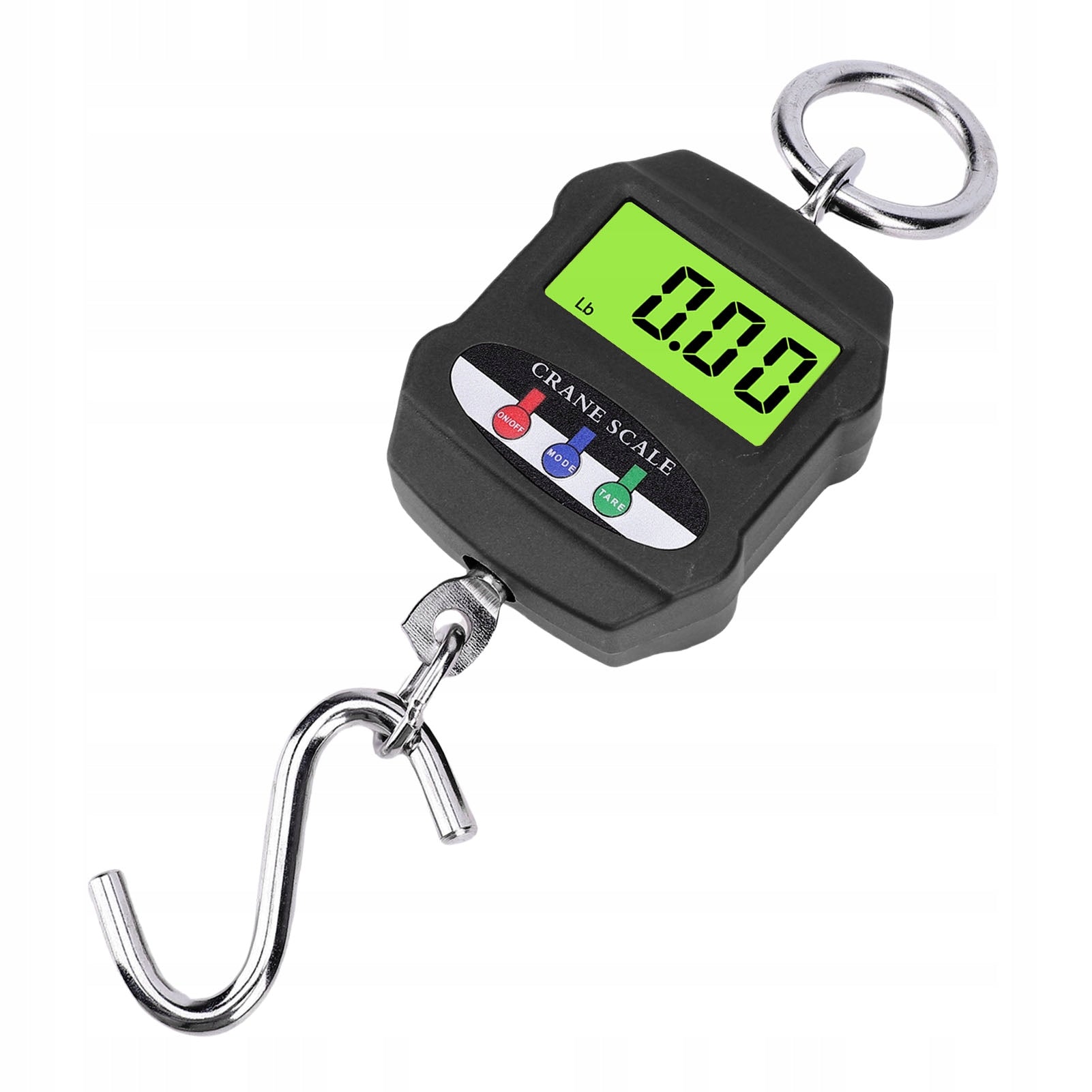Digital Hanging Scale 660LB 300KG Backlit LCD Display Weight 4I