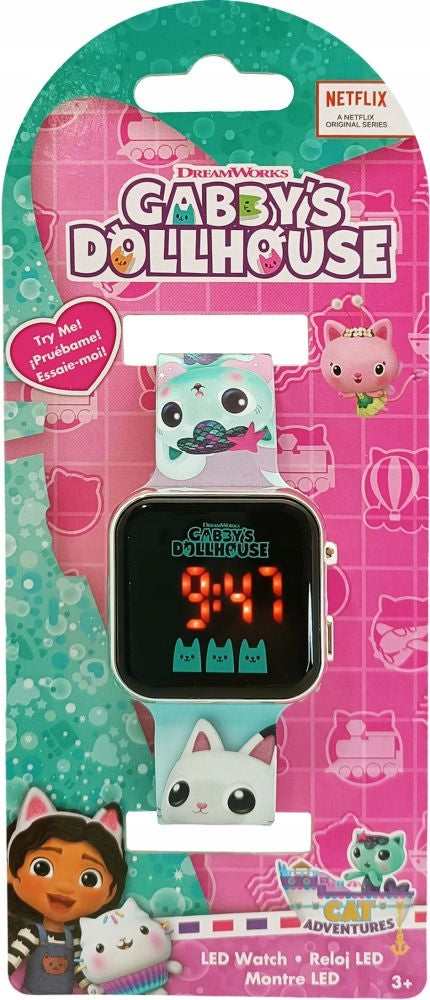 Digital LED DIGITAL Children's Watch for Children Cat House Gabi Packaging status original