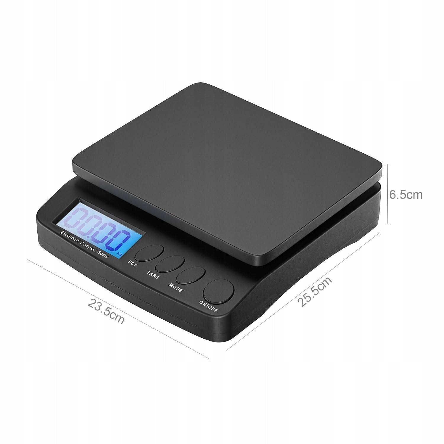 Digital Parcel Scale 30 kg LCD Tara Hold Counting Letter Packs 1 g Manufacturer code D4QRSC