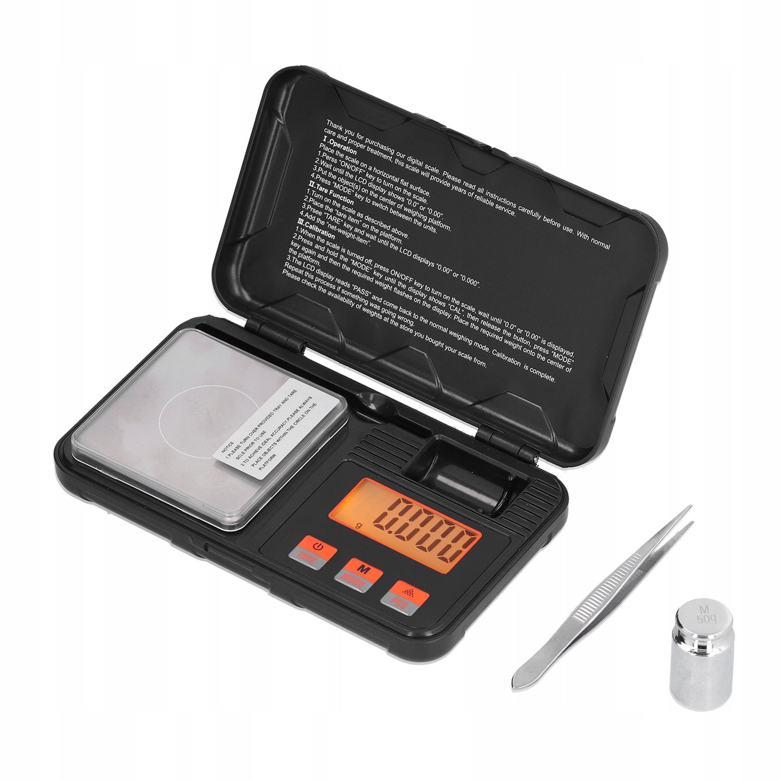 Digital Portable Pocket Scale 50g per 0,001g Wave Gram Scale for M2