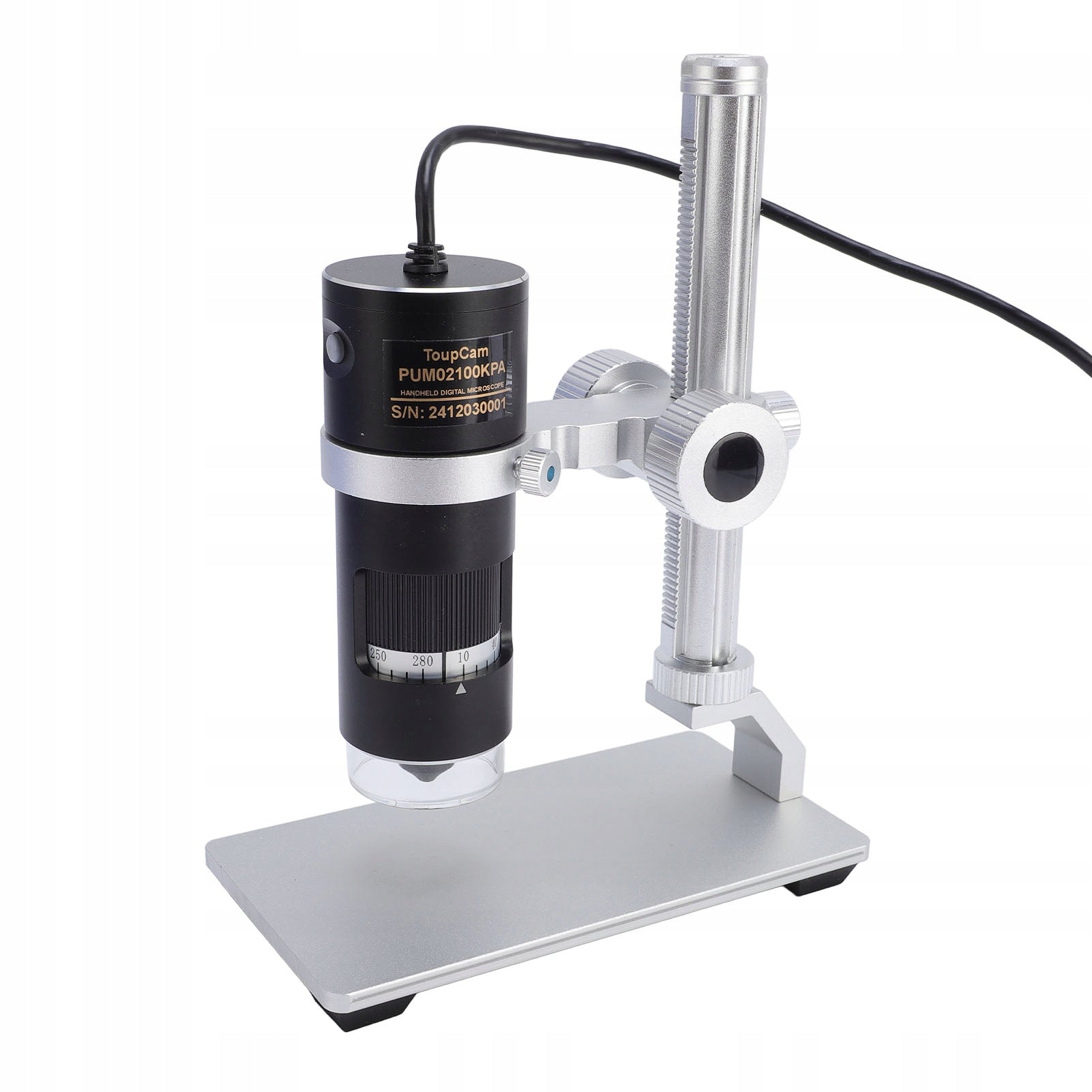 Digital USB Microscope Camera 10x-280x Magnification with Stand 8 WJ