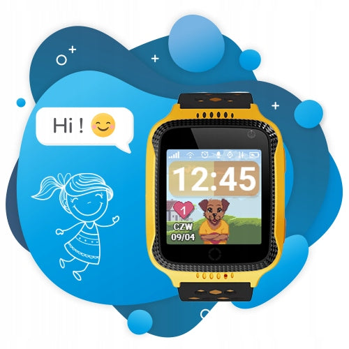 Digital Watch Smartwatch GPS for children Model:GO Brand CALMEAN
