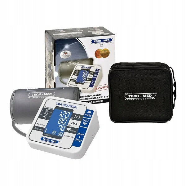 Digital blood pressure monitor Tech-Med TMA-3BASIC(B), 1 pc.