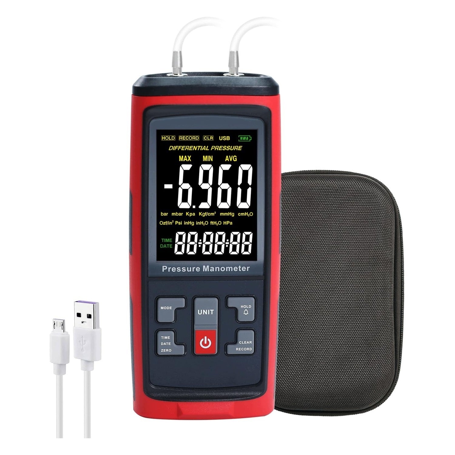 Digital blood pressure monitor - with data logger - LCD