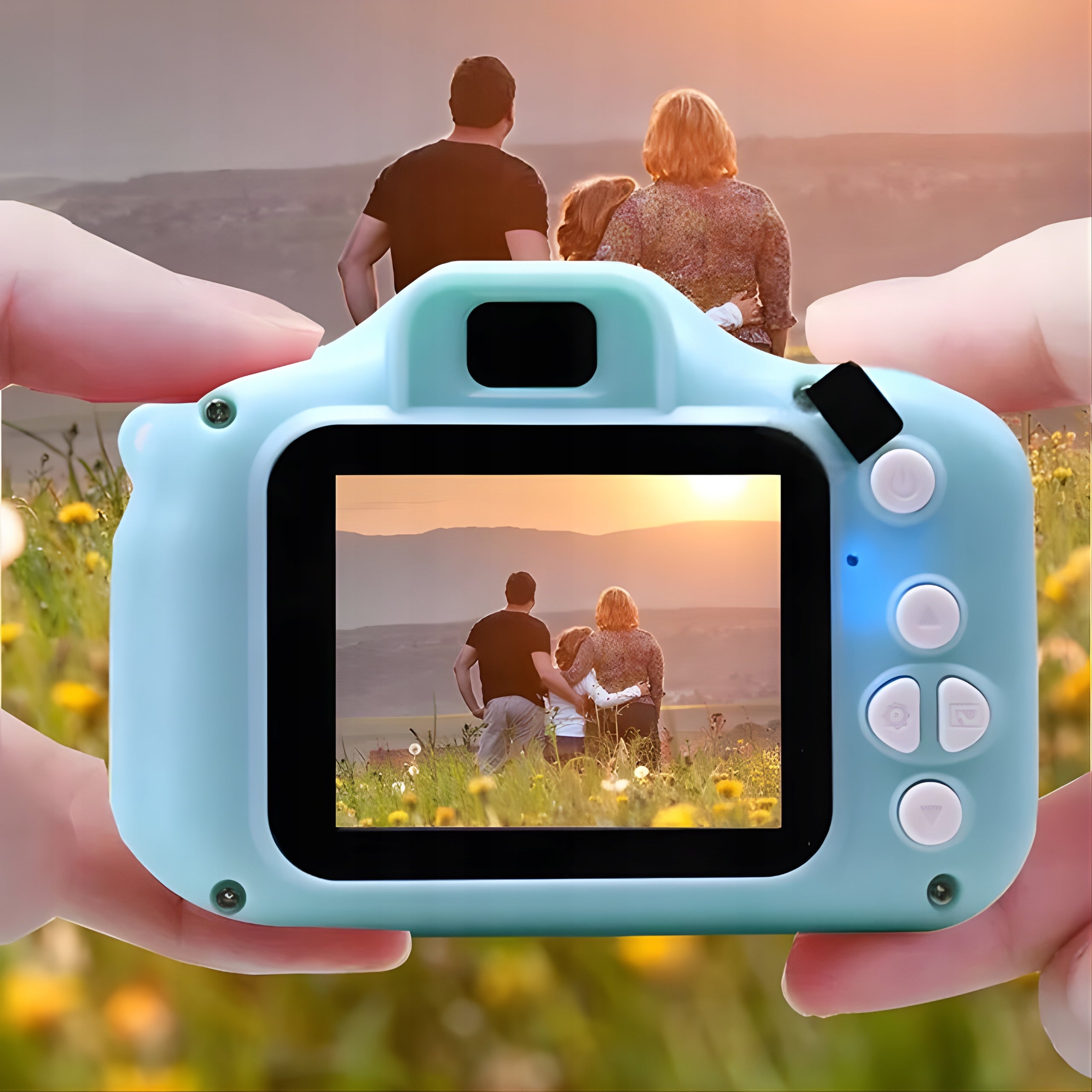 Digital camera AAA Digital camera for children blue
