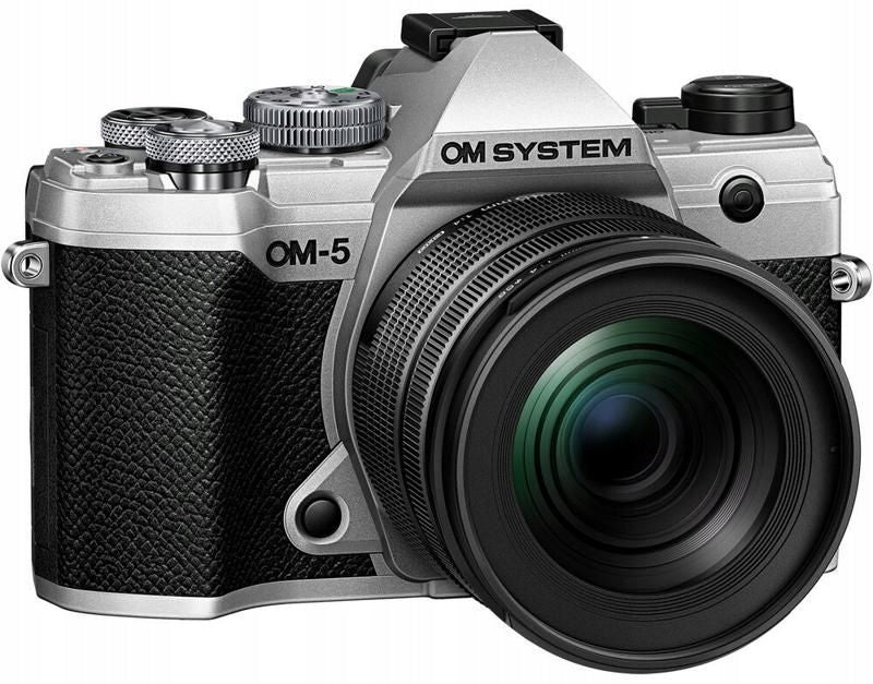 Digital camera OM System OM-5 + 12-45 mm silver