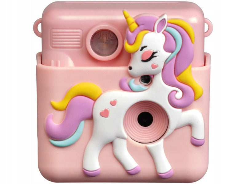 Digital camera for children with thermal printer Denver 2" pink