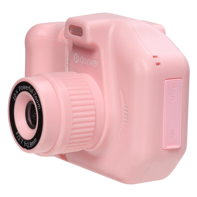 Digital camera for children with thermal printing function Denver 2.8" LCD 800 m Manufacturer code KPC-1370P PINK