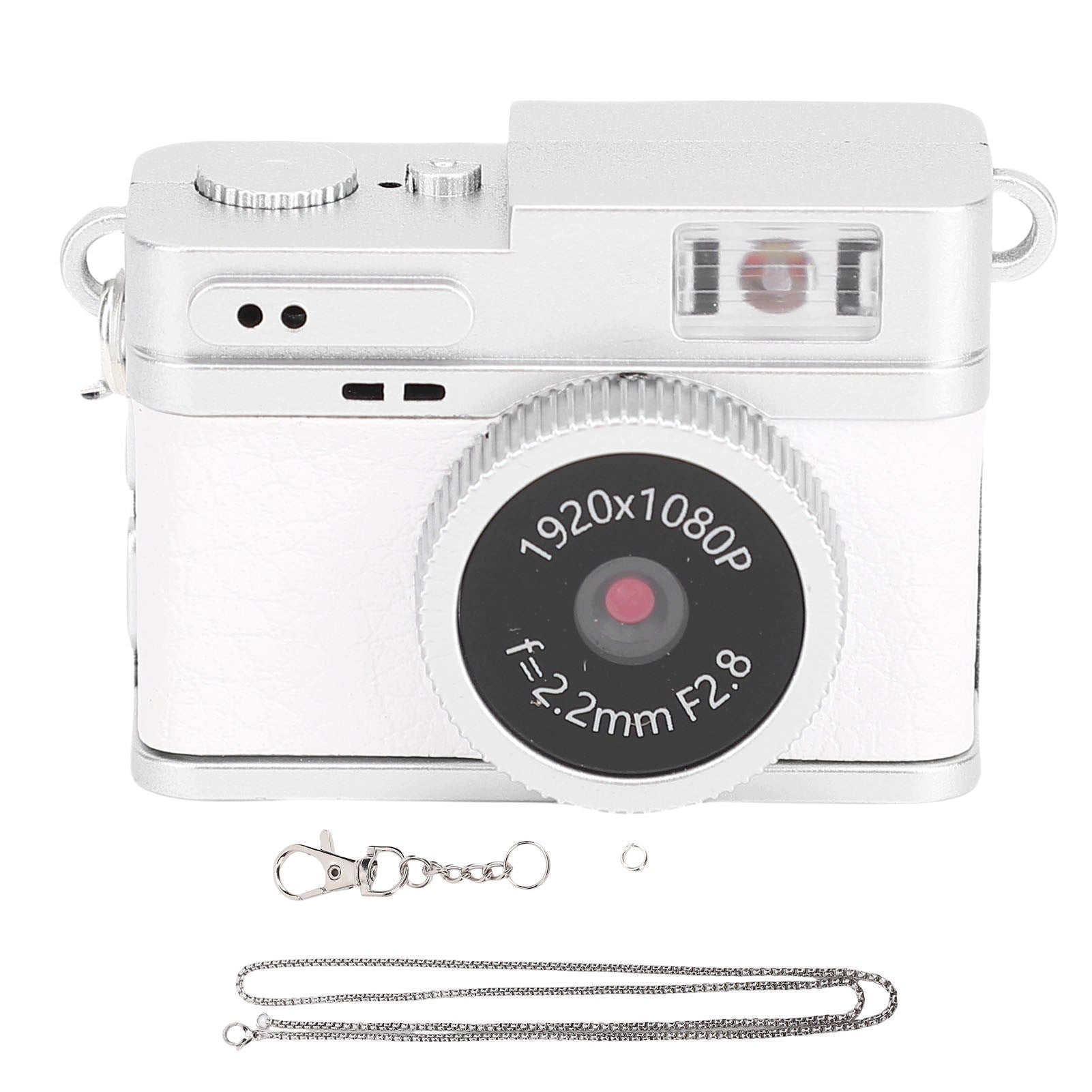 Digital camera with keyring and chain. Bull lamp. N3