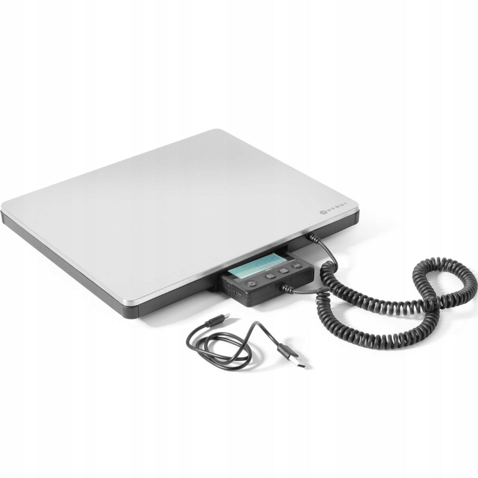 Digital catering scale Hendi 200 kg 10 g stainless steel 298x248x37 mm Brand Hendi
