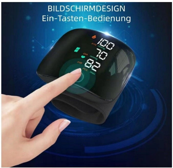 Digital wrist blood pressure monitor with LCD screen automatic measurement Brand no brand