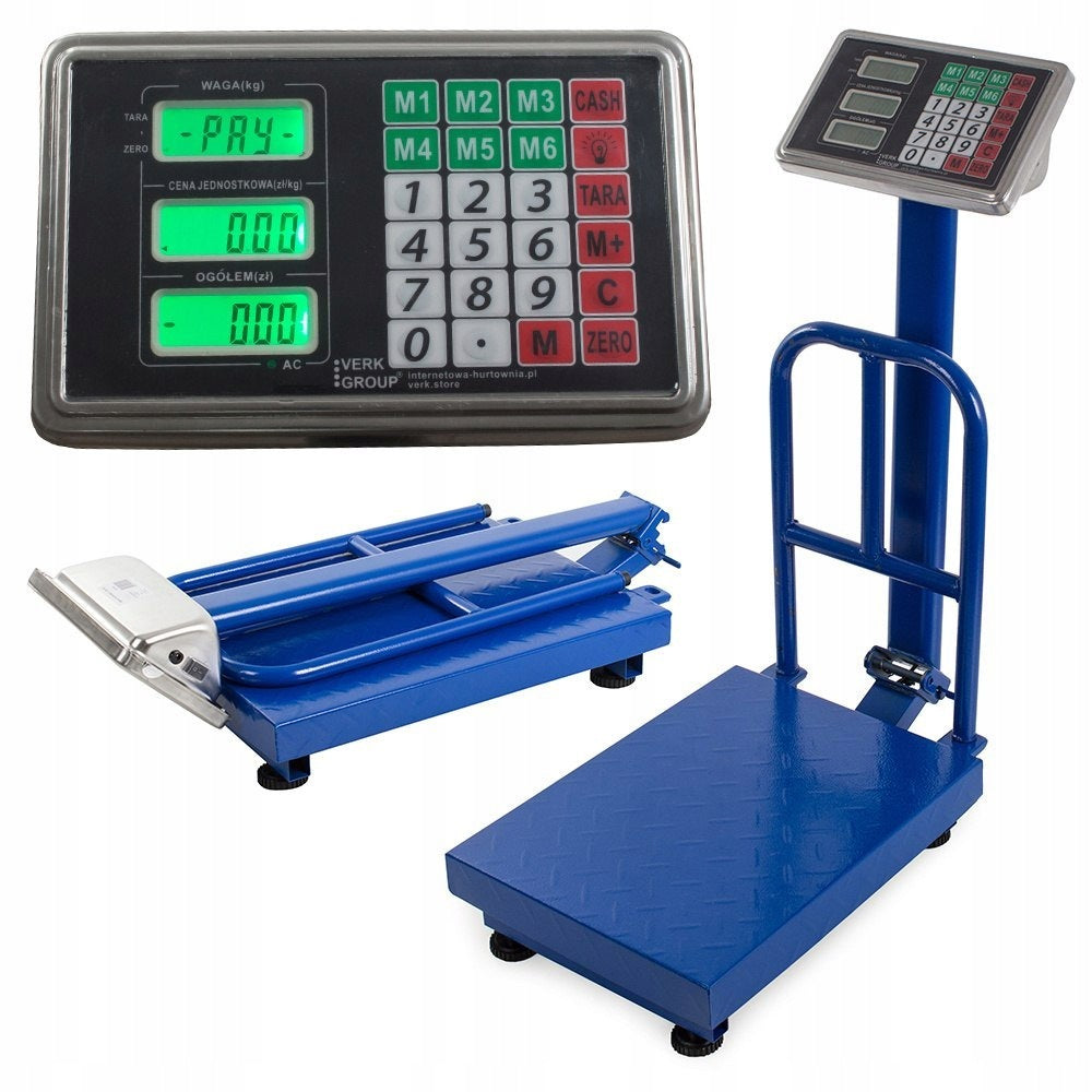 Dimensions 230V or AKU RAMP MAX 300kg LCD MOBILE Folding Packaging status original