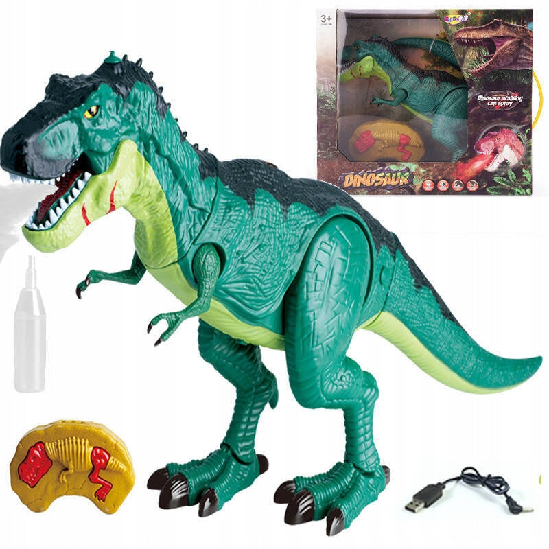 Dinosaur Remote Controlled STEAM ROARS Walks USB CABLE REMOTE CONTROL