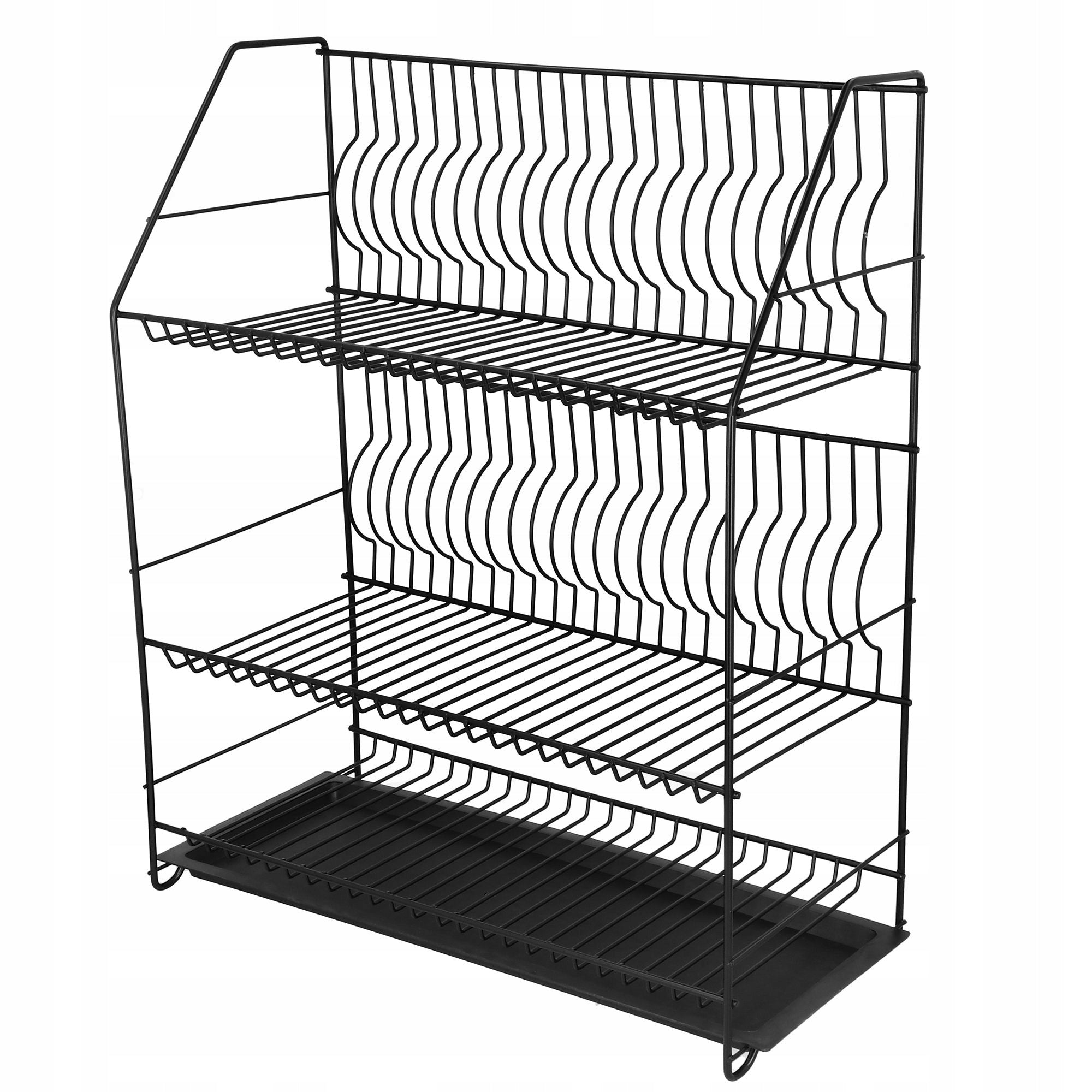 Dish Dryer 3 Level Drainer Black Drainer 50cm Packaging status original