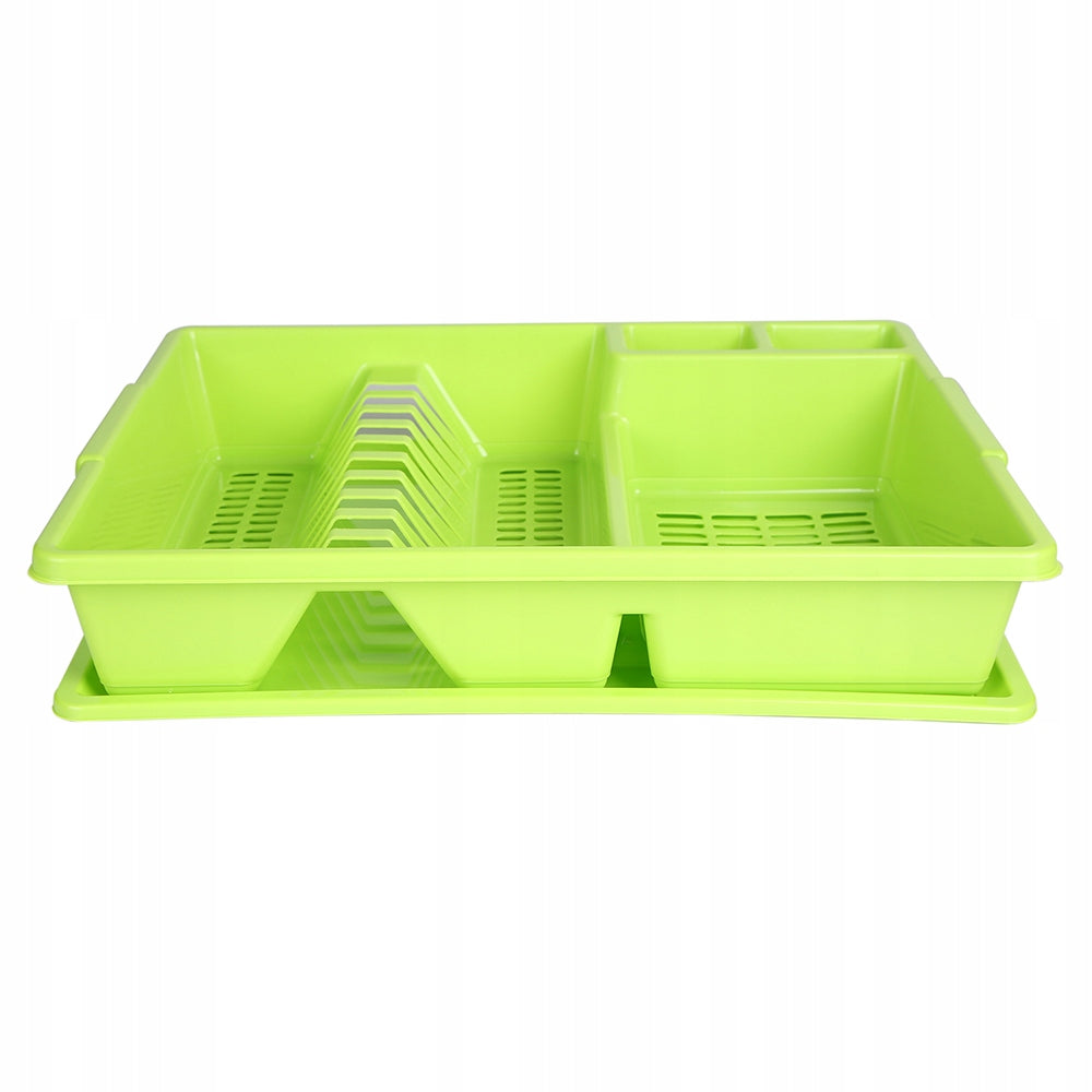 Dish Dryer Cutlery Standing Plates GREEN 35 x 43 cm Brand Bentom