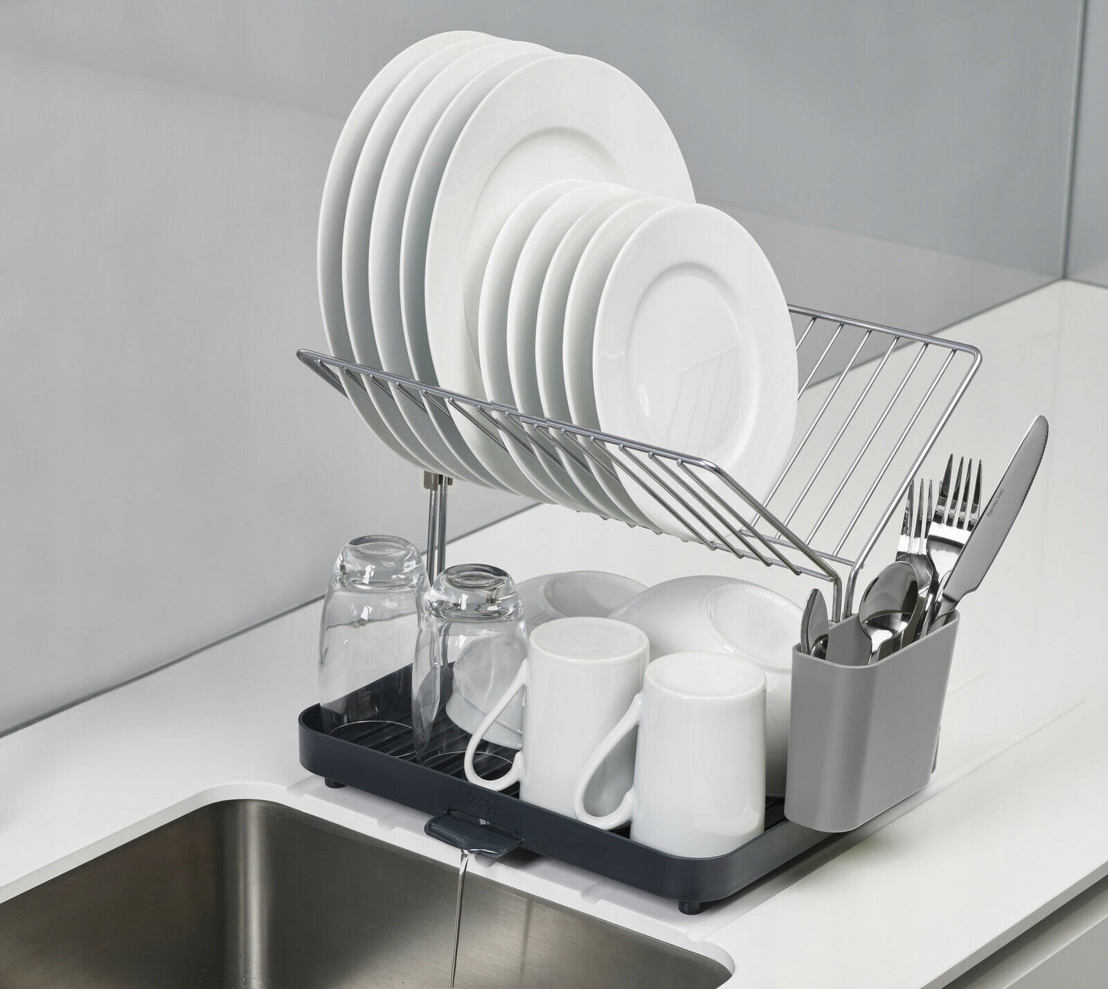 Dish Dryer JOSEPH JOSEPH Y-Rack Graphite-Grey Device type drainboard