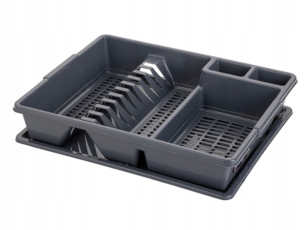 Dish dryer Bentom Classic 42x32 cm plastic dark grey