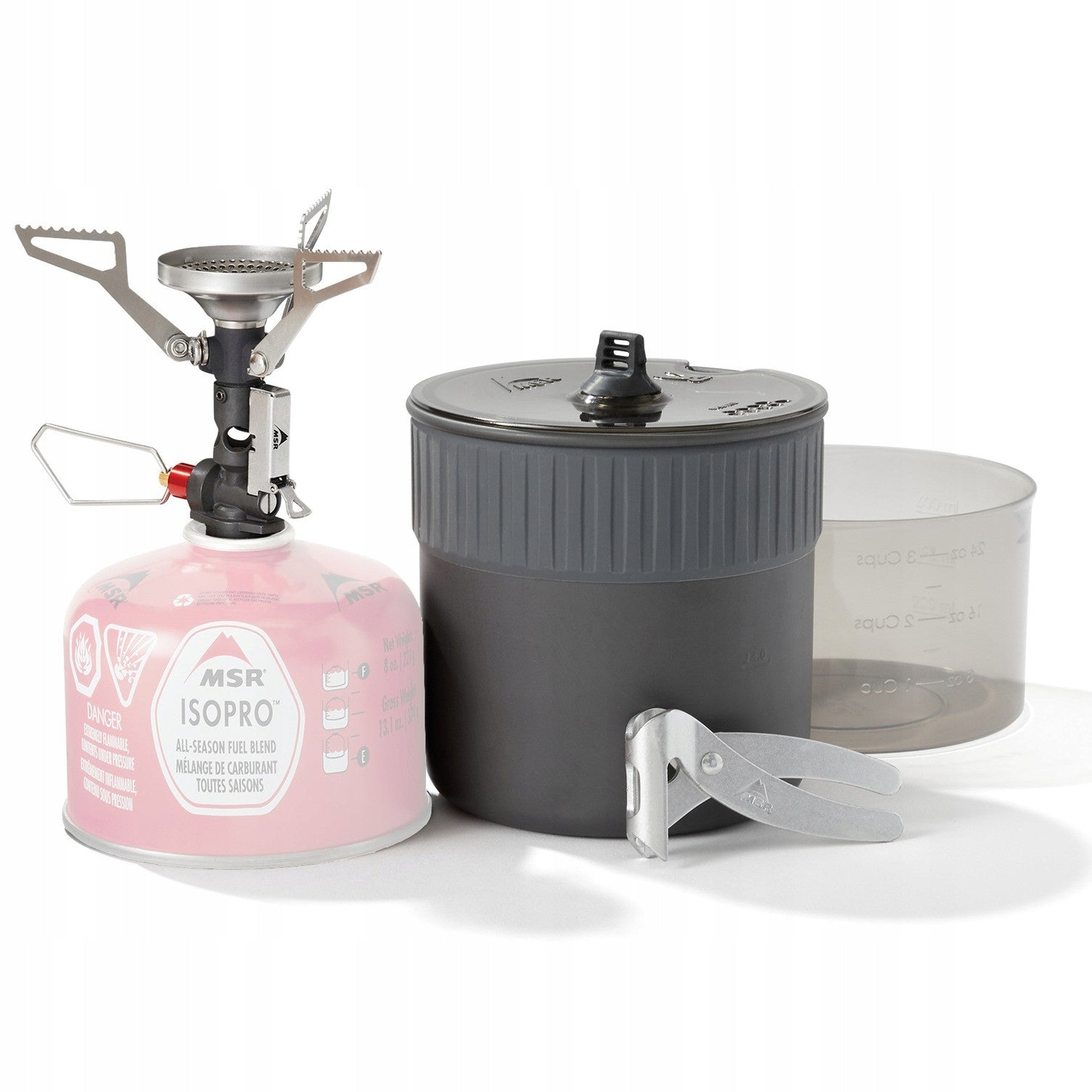 Dishes and Cooker PocketRocket Deluxe Mini Stove Kit