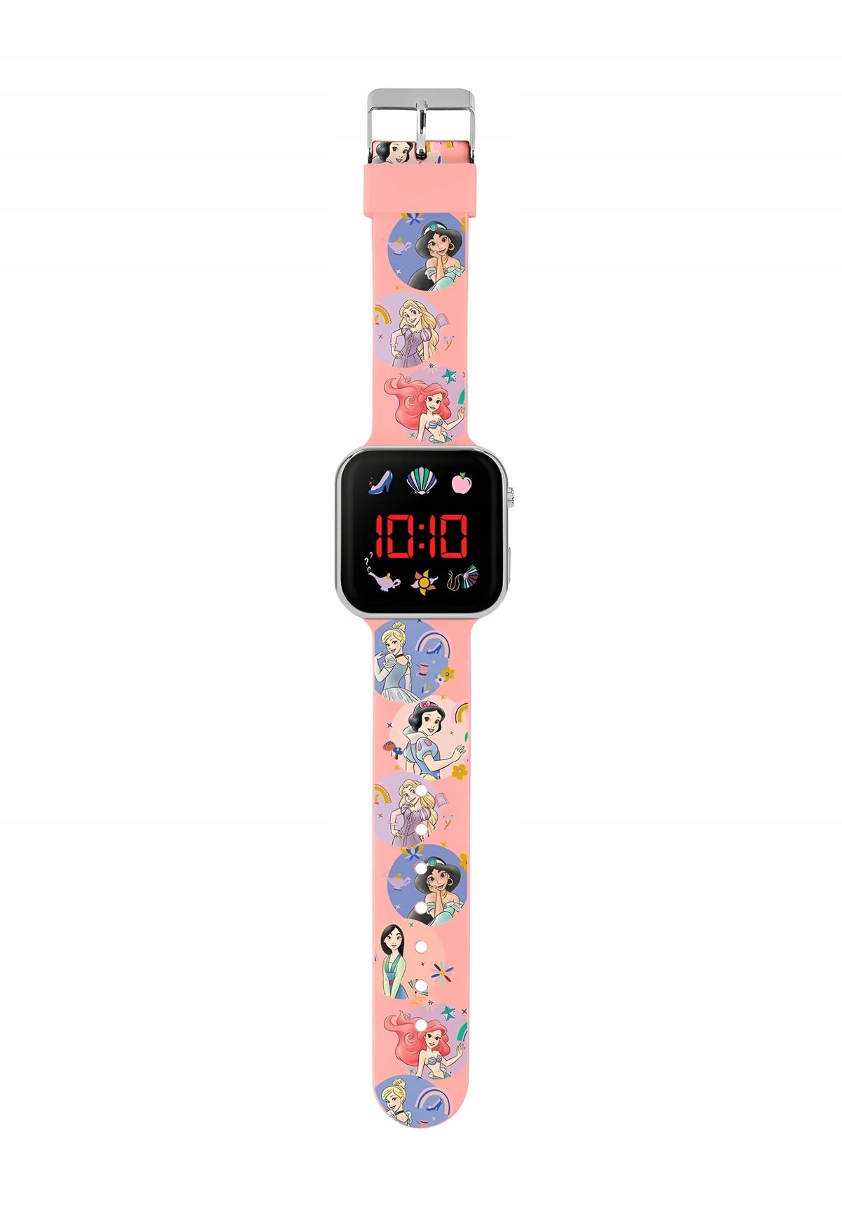 Disney Princess LED Watch, pink, pink, universal size. Packaging status original