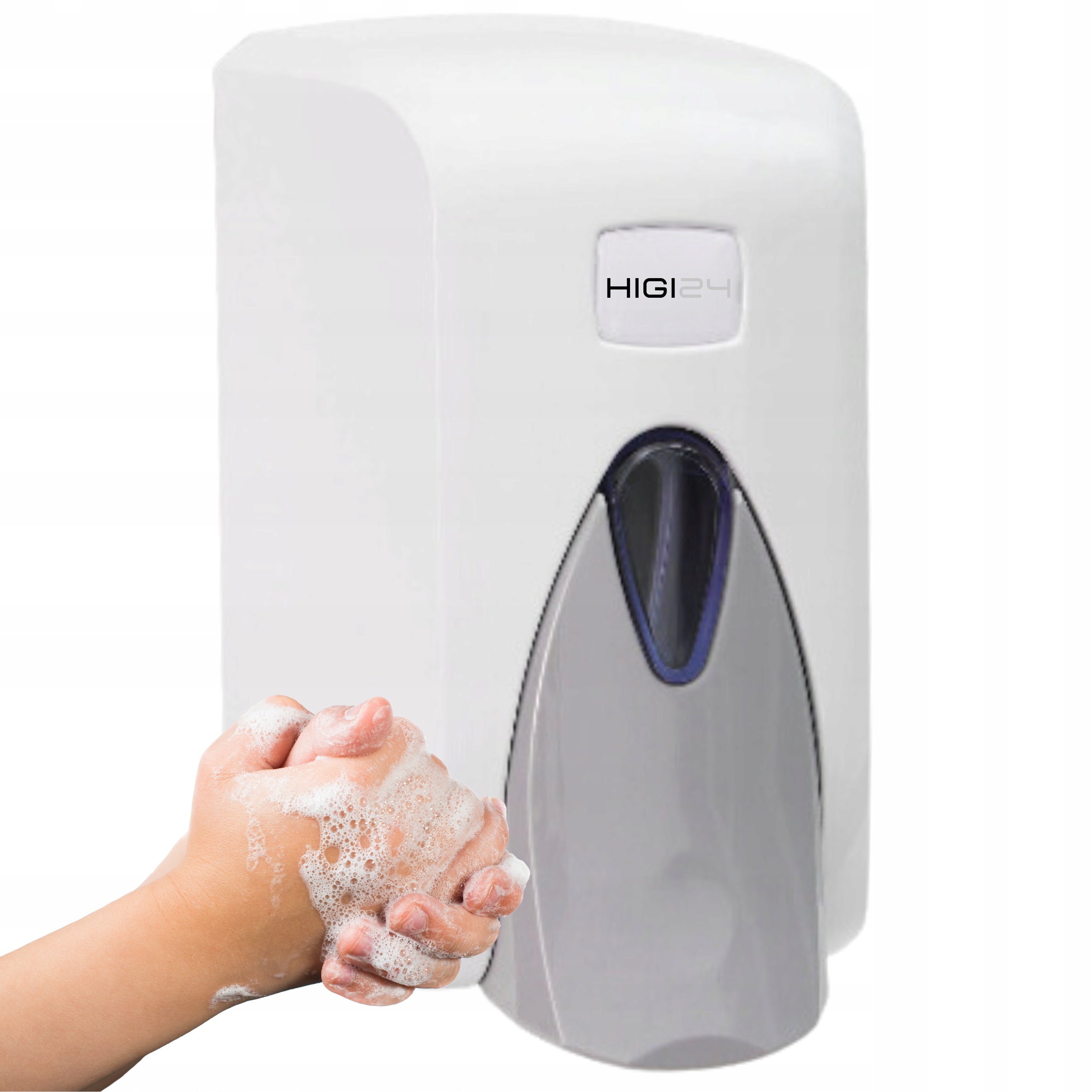 Dispenser Soap Dispenser in Foam White Wall Mounted 500 ml ATEST PZH