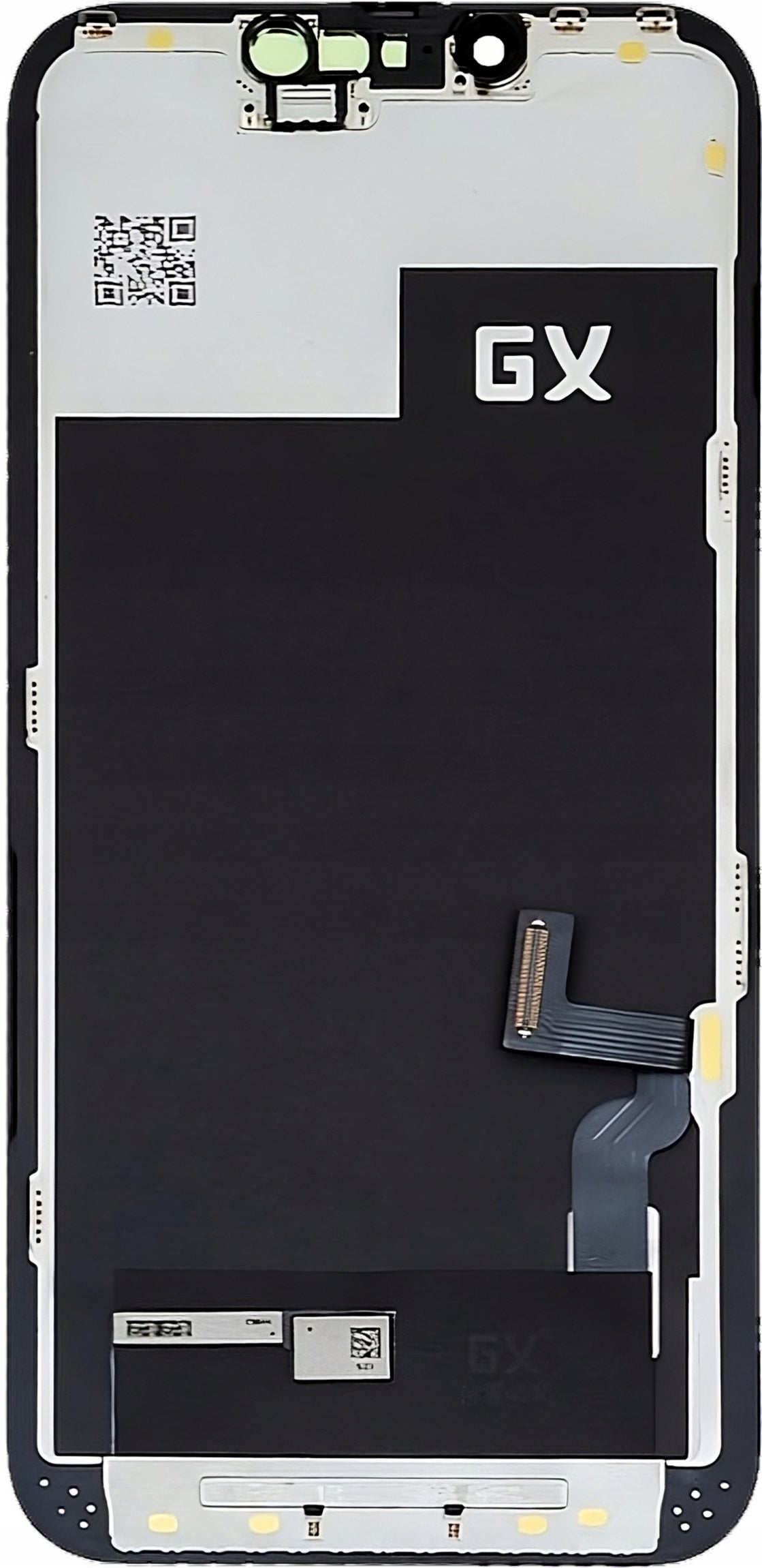 Display for iPhone 13 LCD A2633 Screen Frame + Gasket Oled version GX Brand Mobilepart