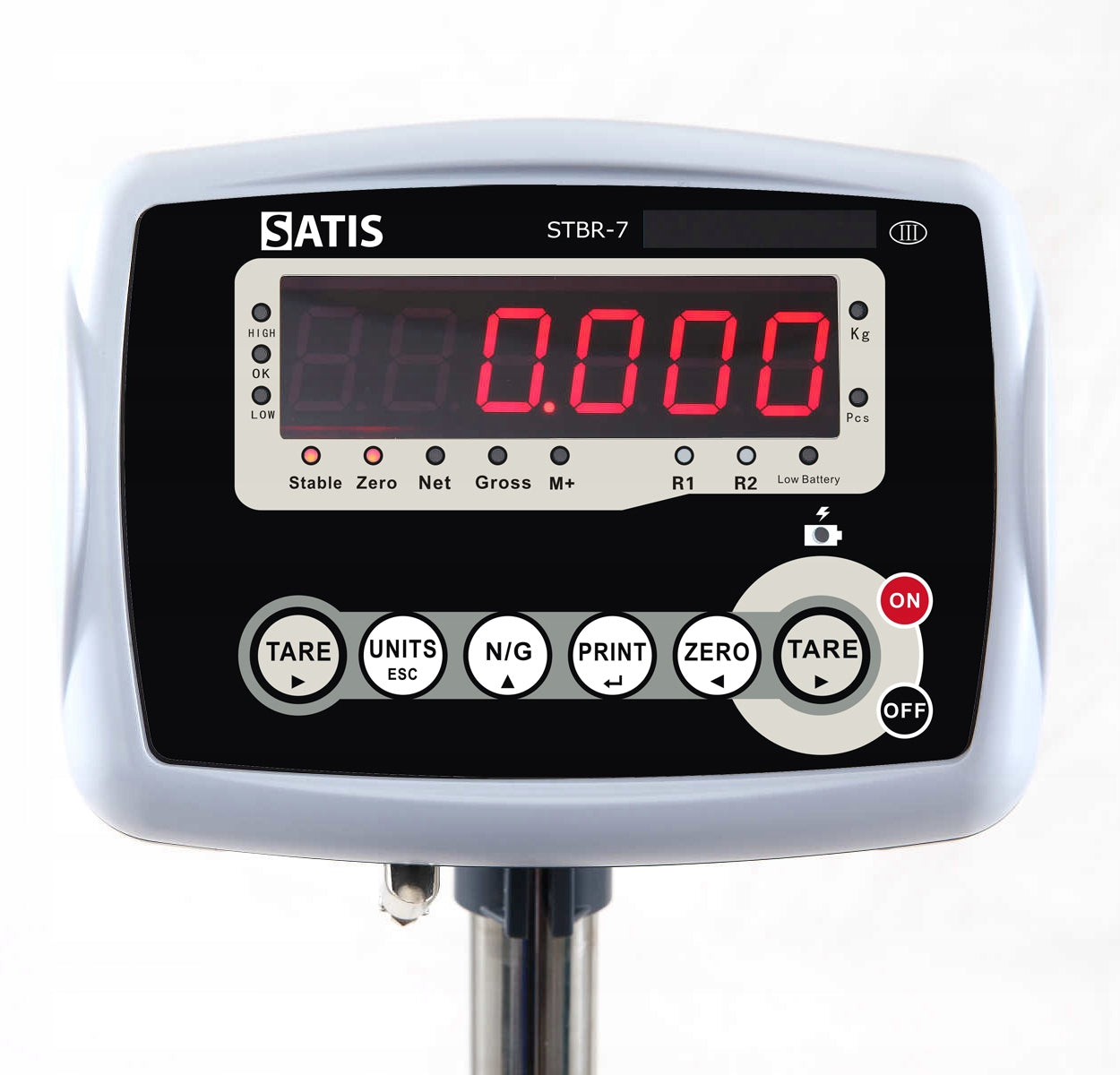 Display weight meter STBR-7 for scales universal LCD weight meter