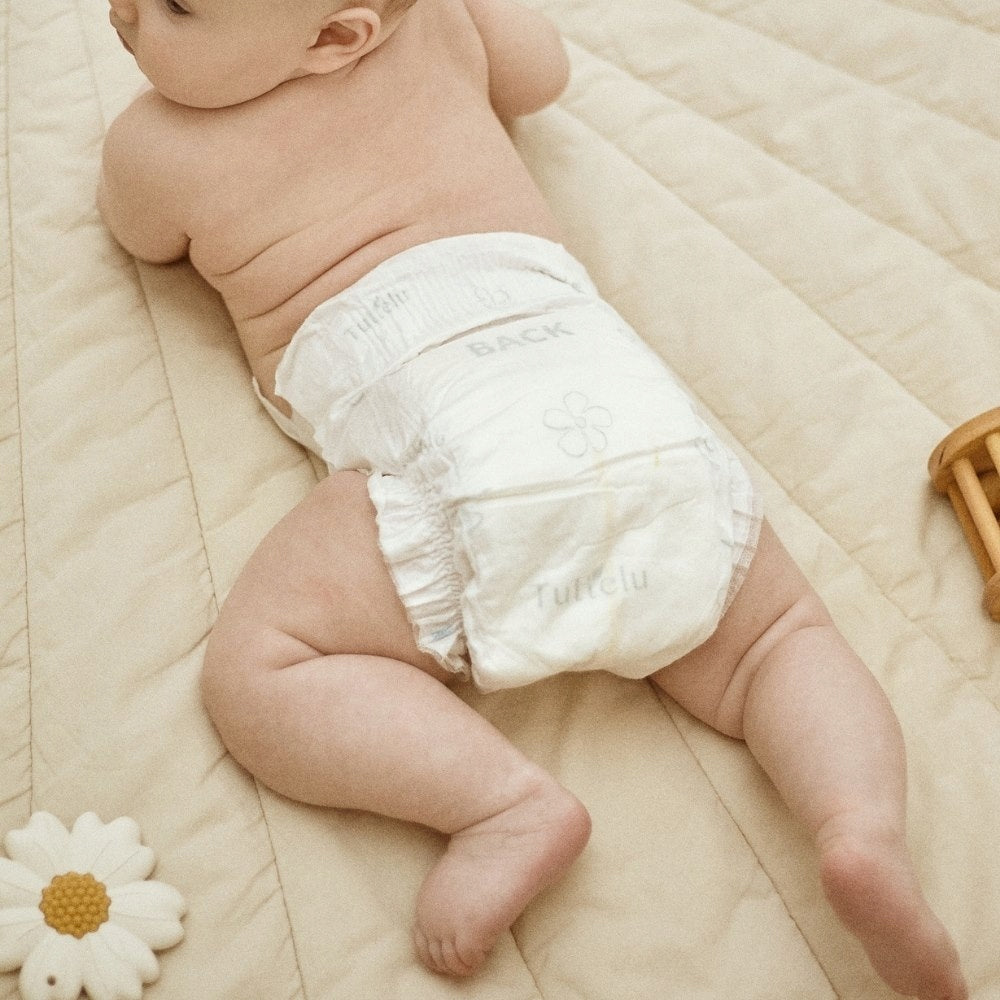 Disposable diapers size 3 (5-9 kg) 28 pieces Tuttelu Bamboo Packaging status original