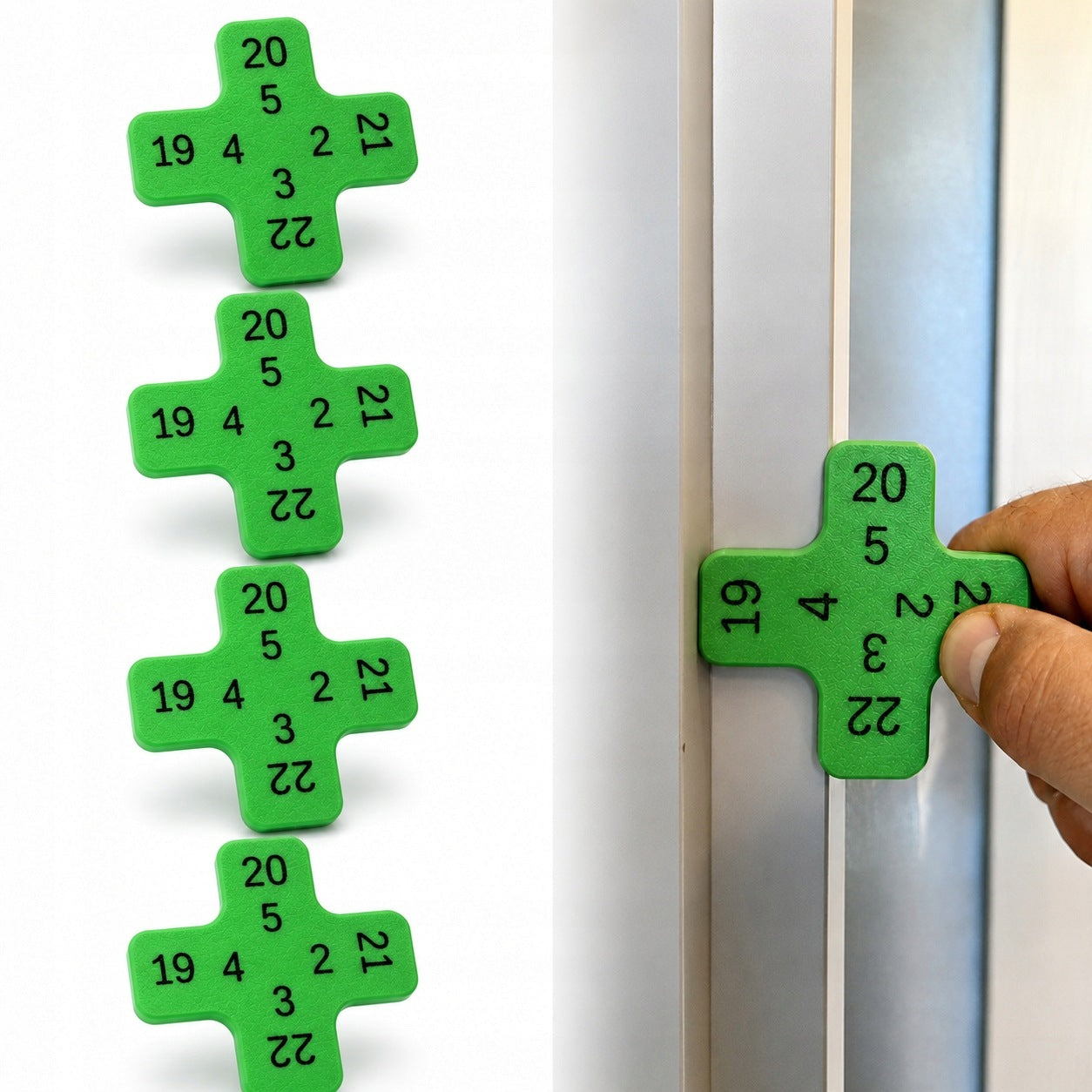 Distance for adjusting blend, grilles and furniture fronts 4pcs.