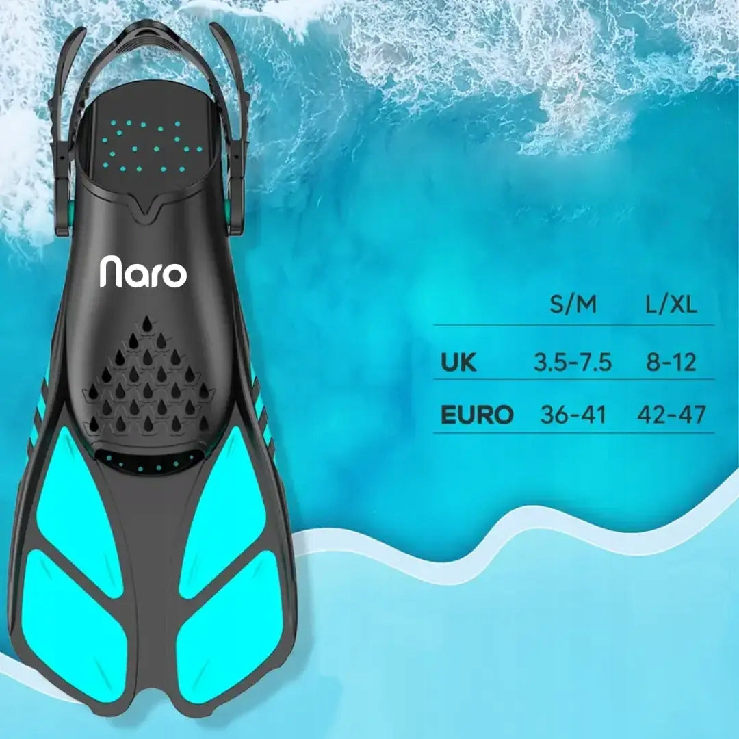 Diving Fins Adjustable L Naro Flow 42-47 for Swimming EAN (GTIN) 5905591601382