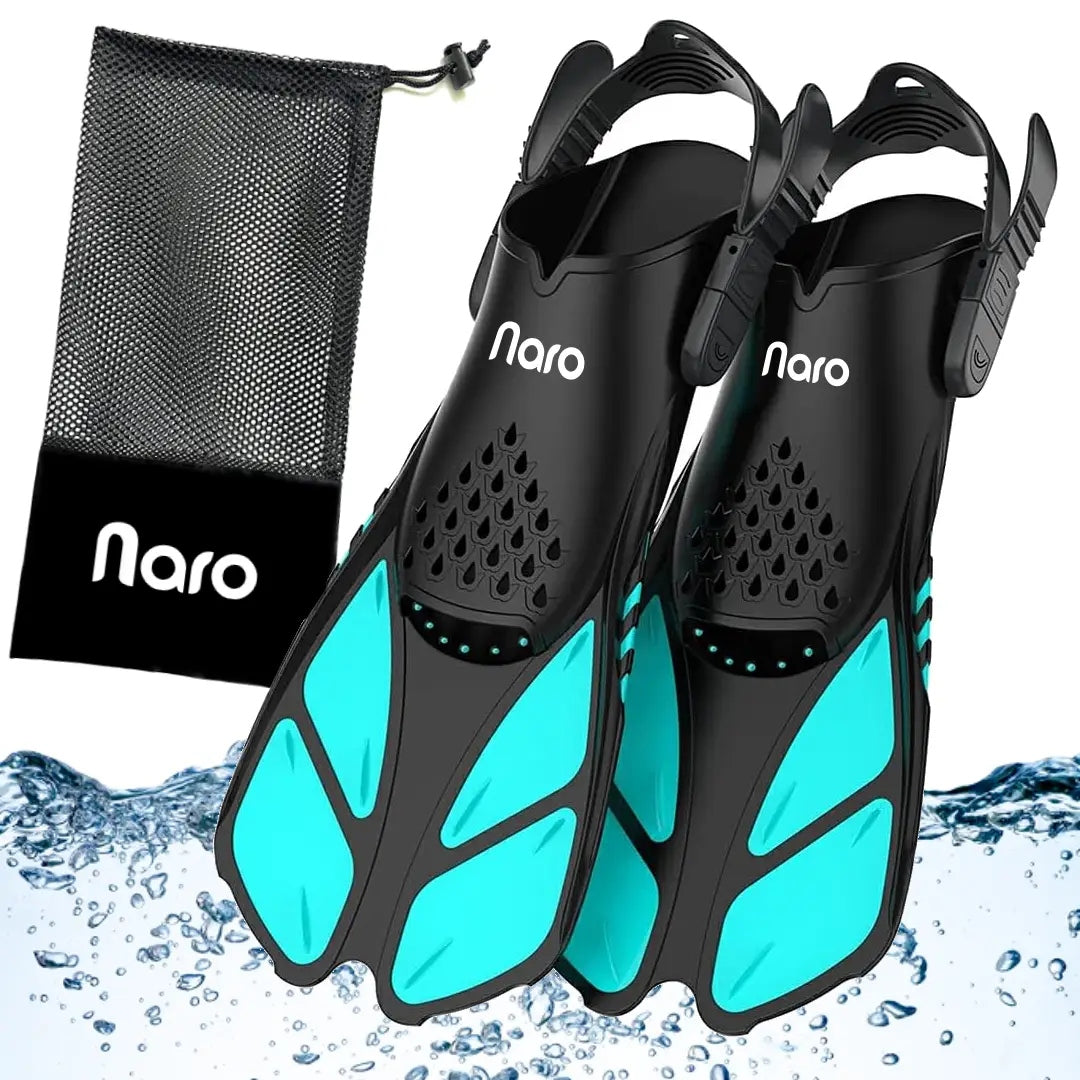Diving Fins Adjustable L Naro Flow 42-47 for Swimming