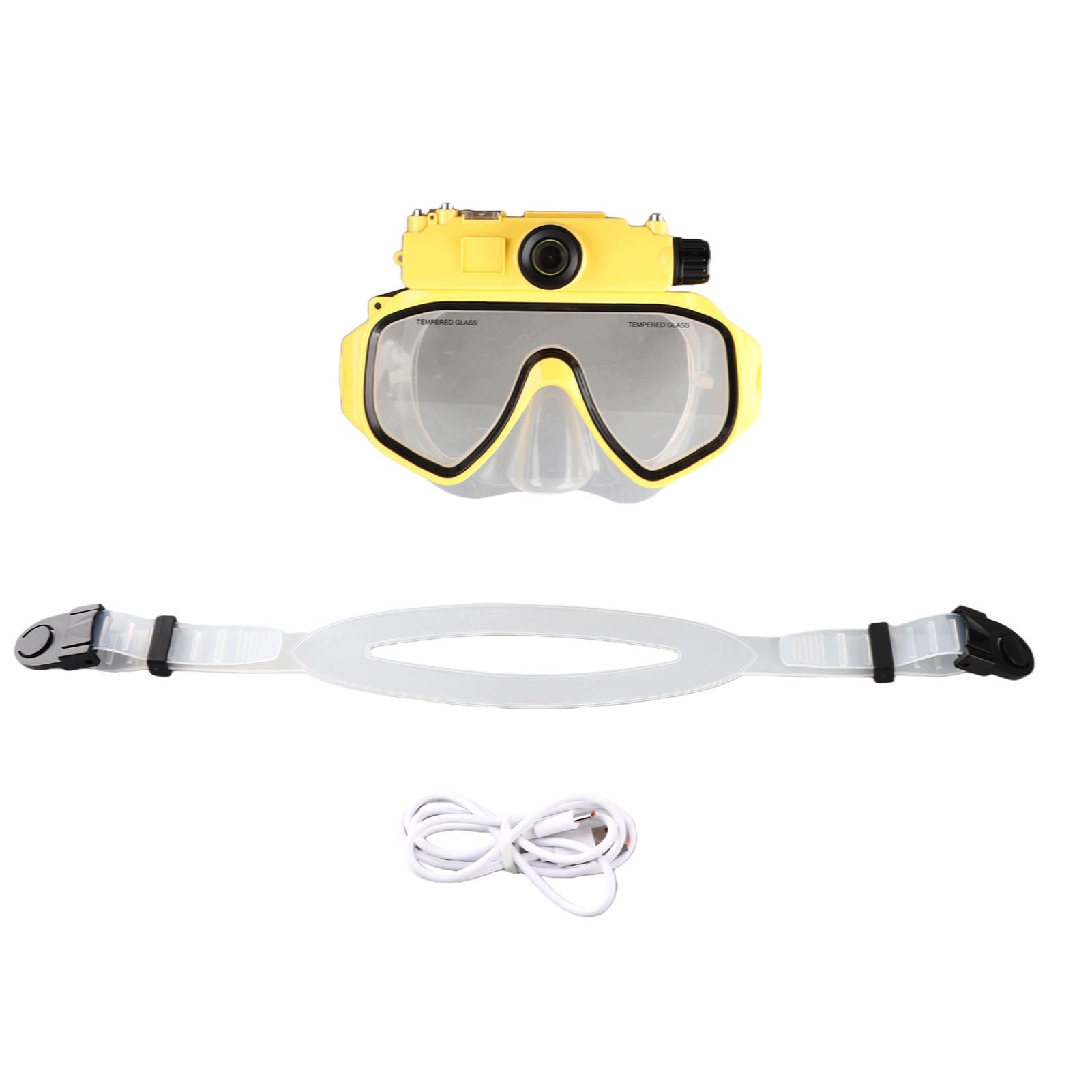 Diving Goggles with Wide Angle Camera 2K 100 X0 Color Display Model 3181WZNE