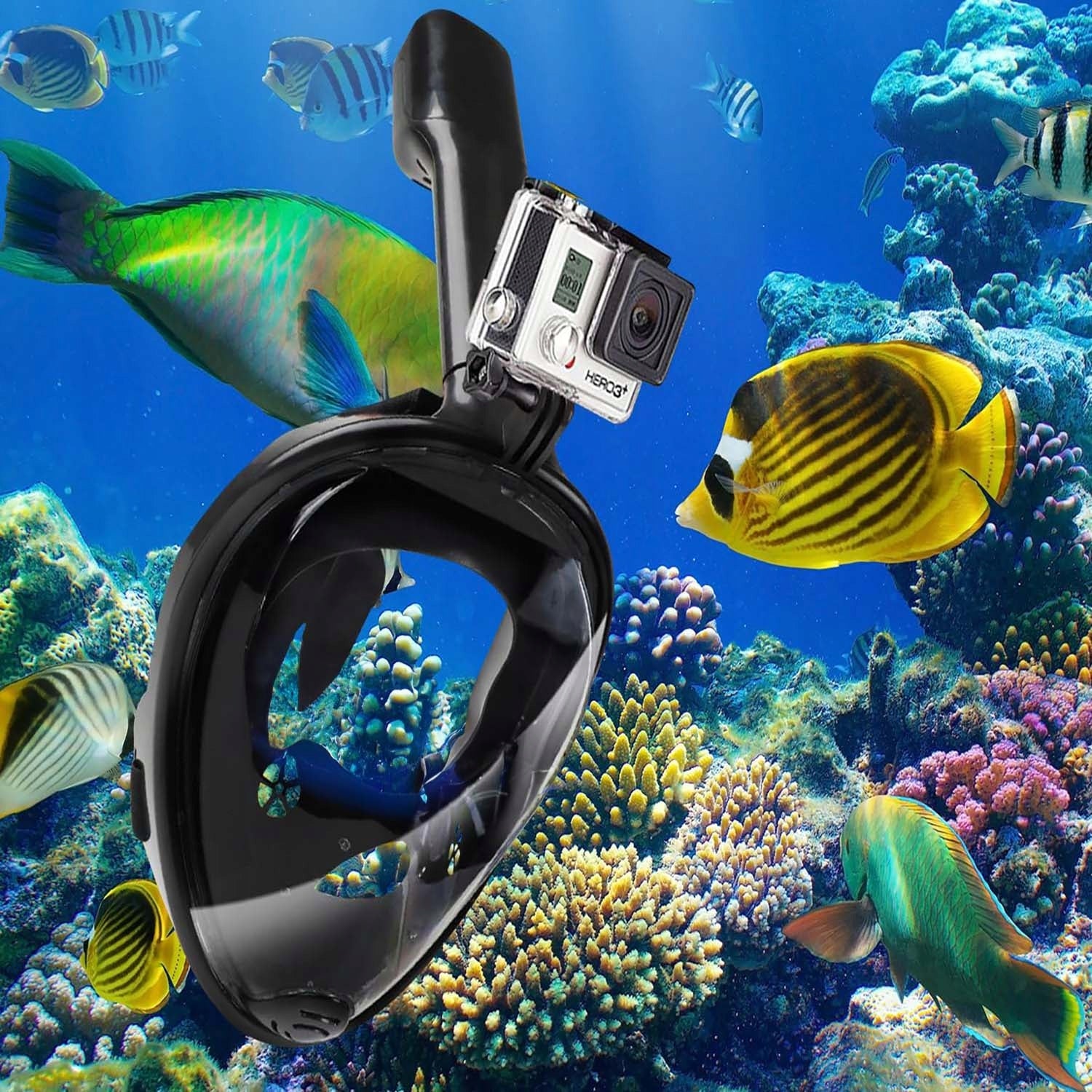 Diving Mask Full Face Snorkeling Swimming Water With Tube L/XL Product weight with unit packaging 0.57 kg
