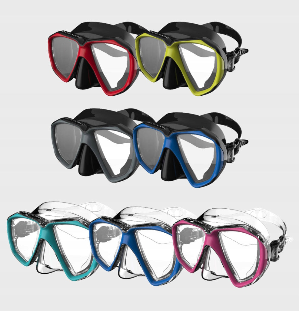 Diving Mask Oceanic Duo, Blue Brand Oceanic