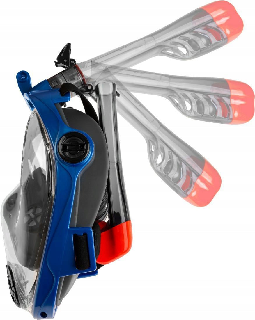 Diving Mask Snorkeling Full Face Water Does Not Steam S/M Brand Aqua Speed