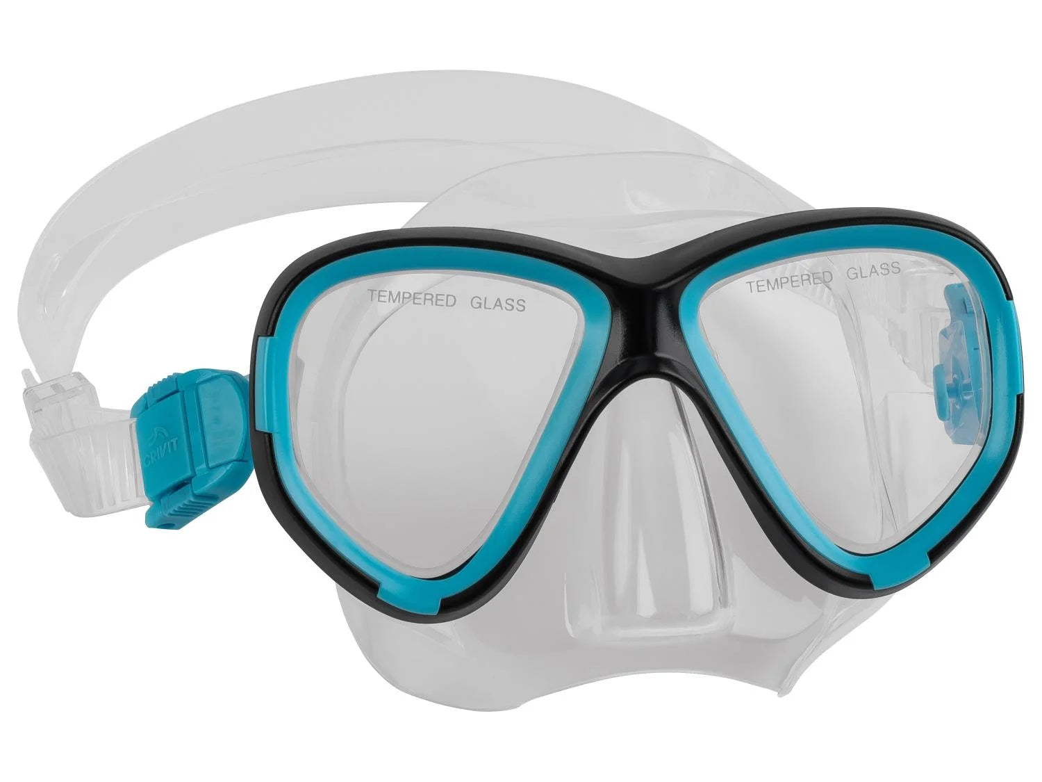 Diving Set Crivit Blue Mask Tube For Breathing Snorkeling Brand Crivit