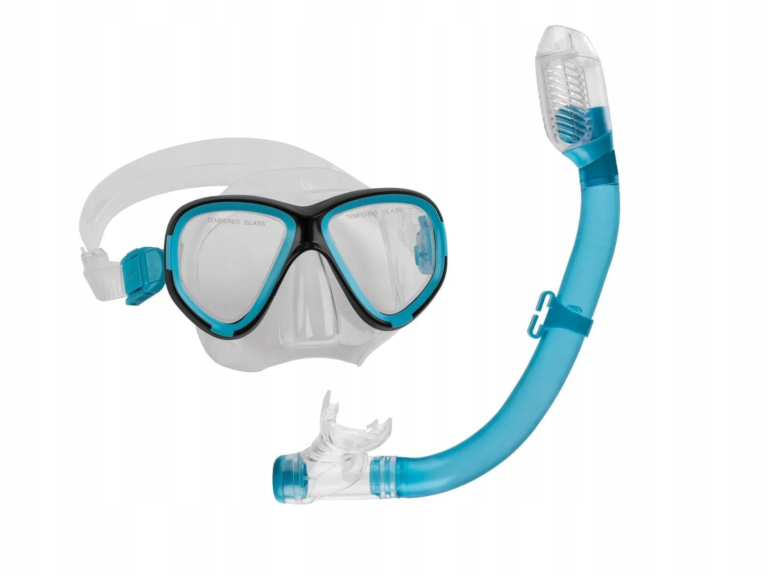 Diving Set Crivit Blue Mask Tube For Breathing Snorkeling