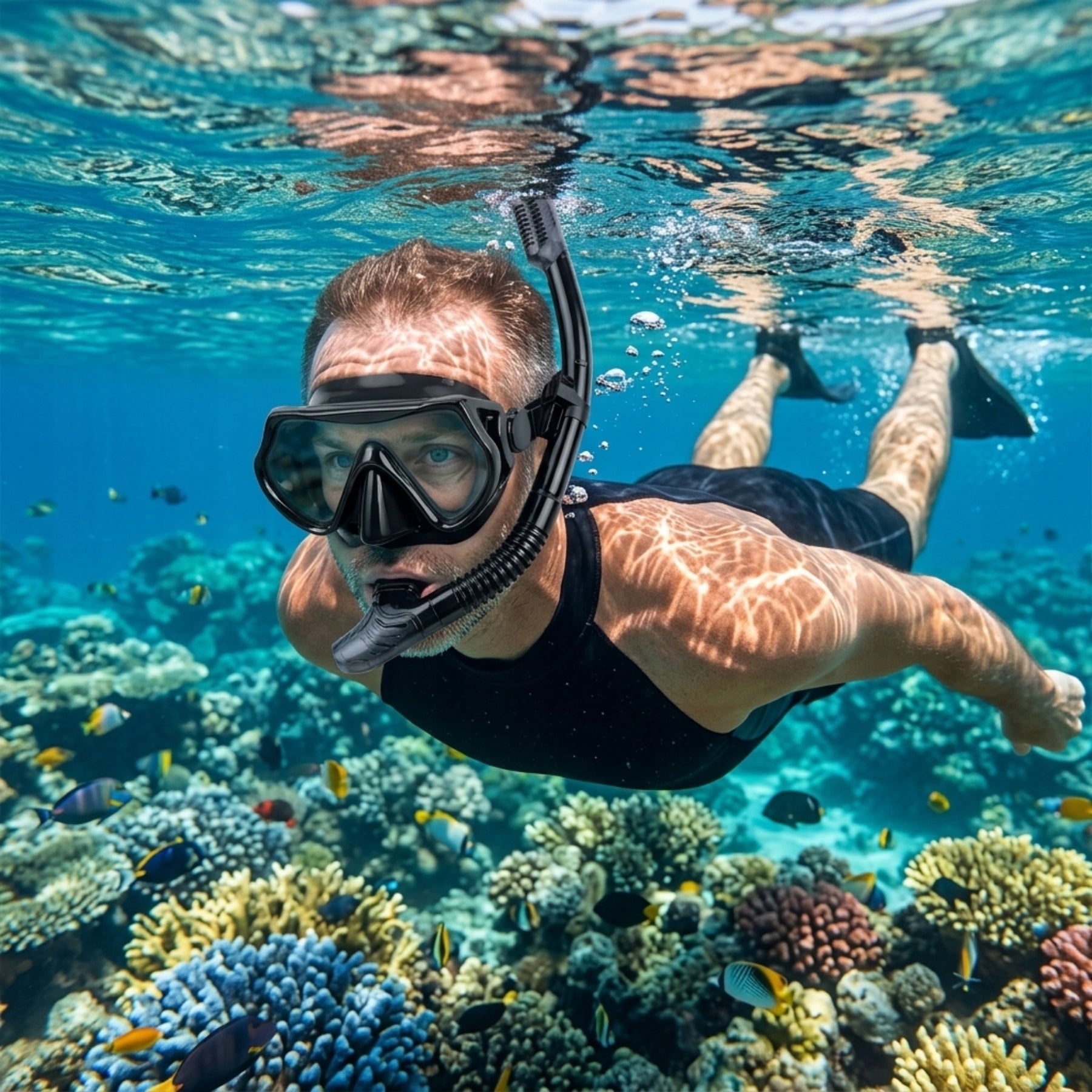 Diving Set Diving Tube Swimming Mask Panoramic Manufacturer code 9781
