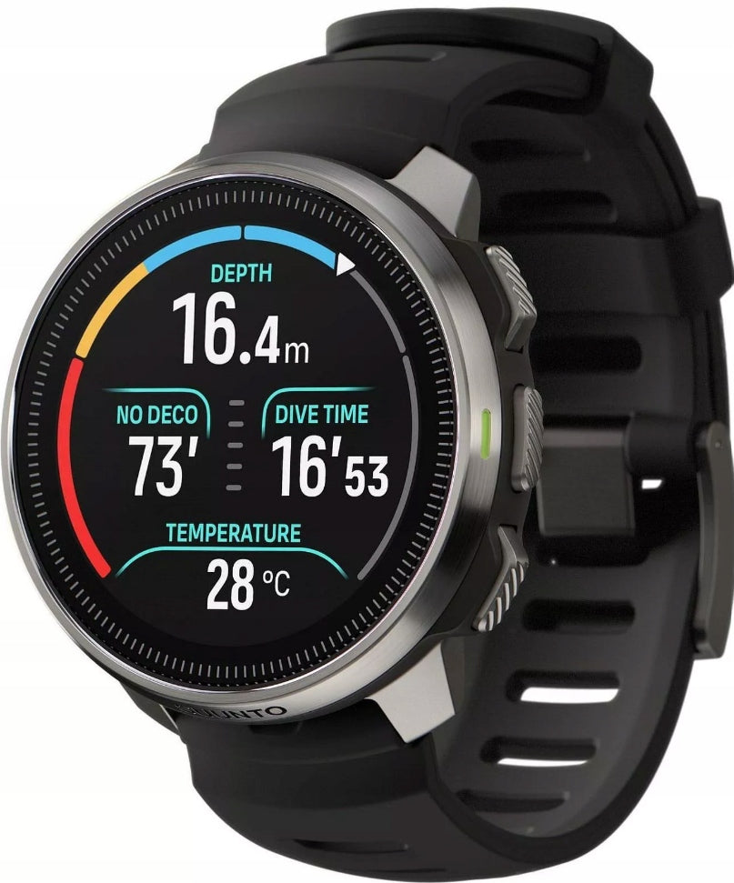 Diving computer Suunto Ocean black with silver case