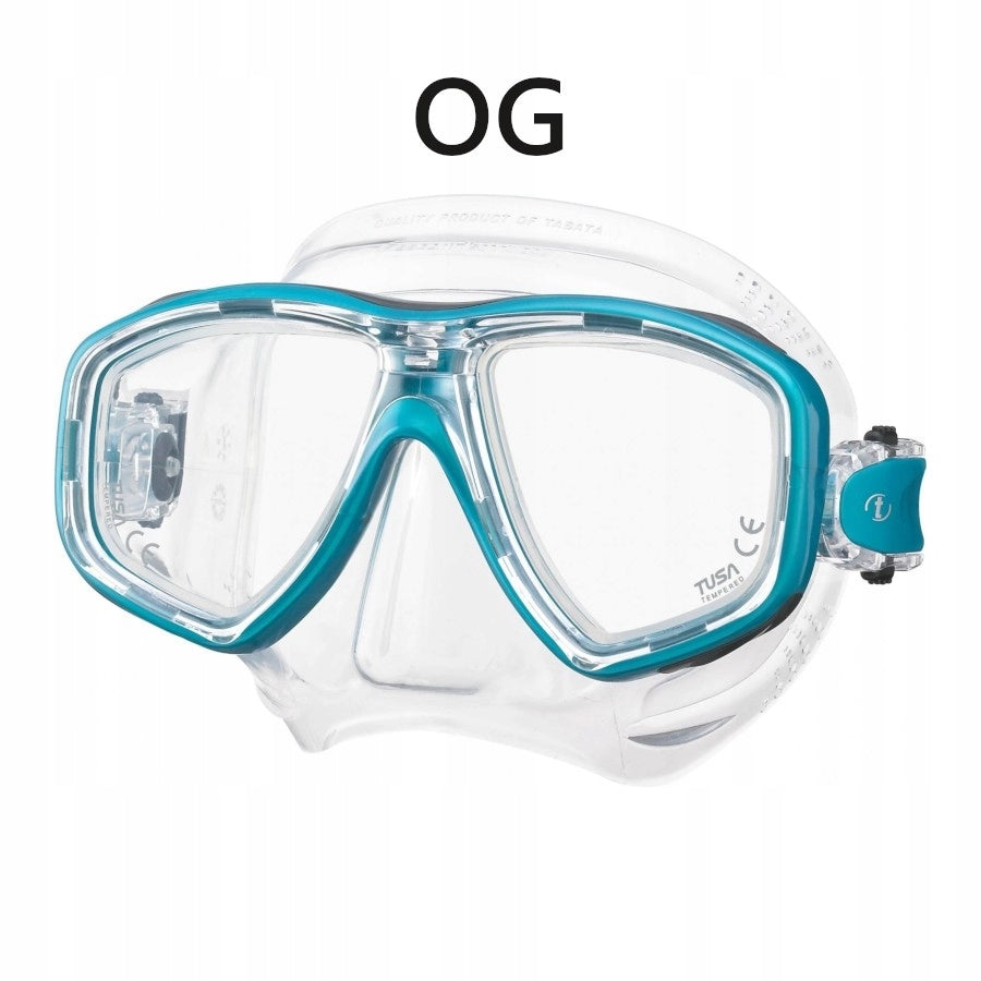 Diving mask Tusa Freedom Ceos M-212 optical diving mask OG