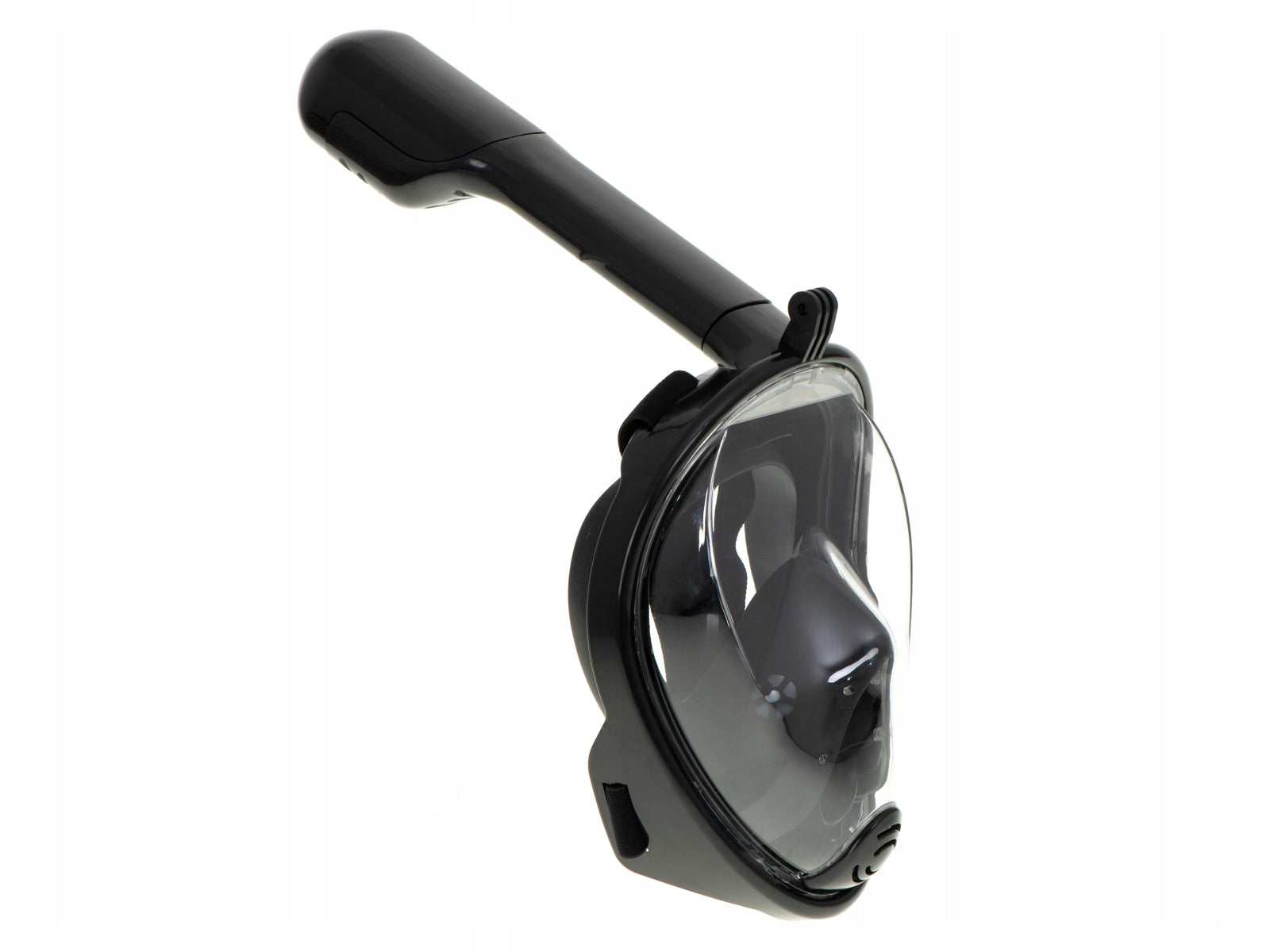 Diving mask full folding L/XL black Brand Ikonka