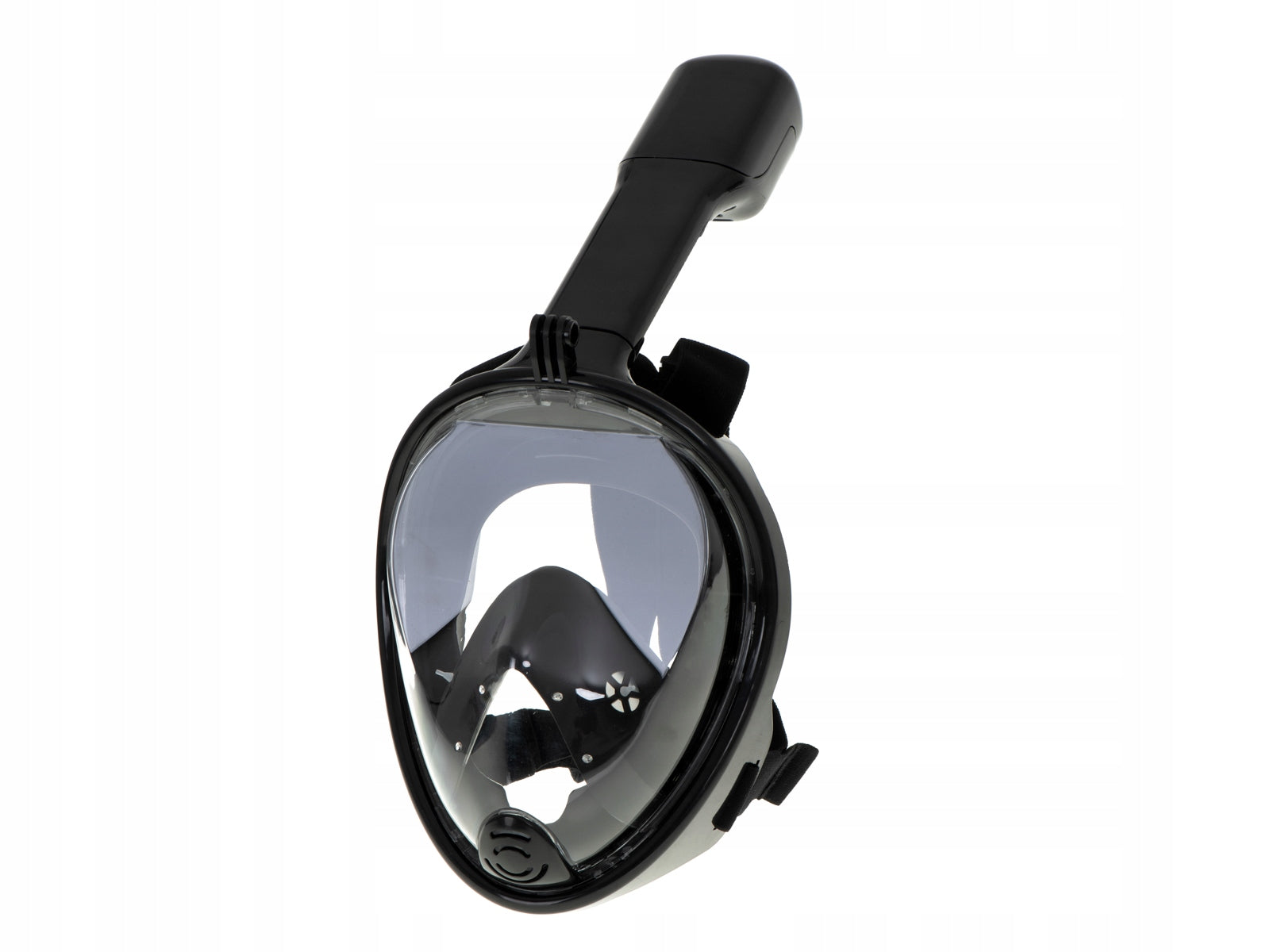 Diving mask full folding L/XL black