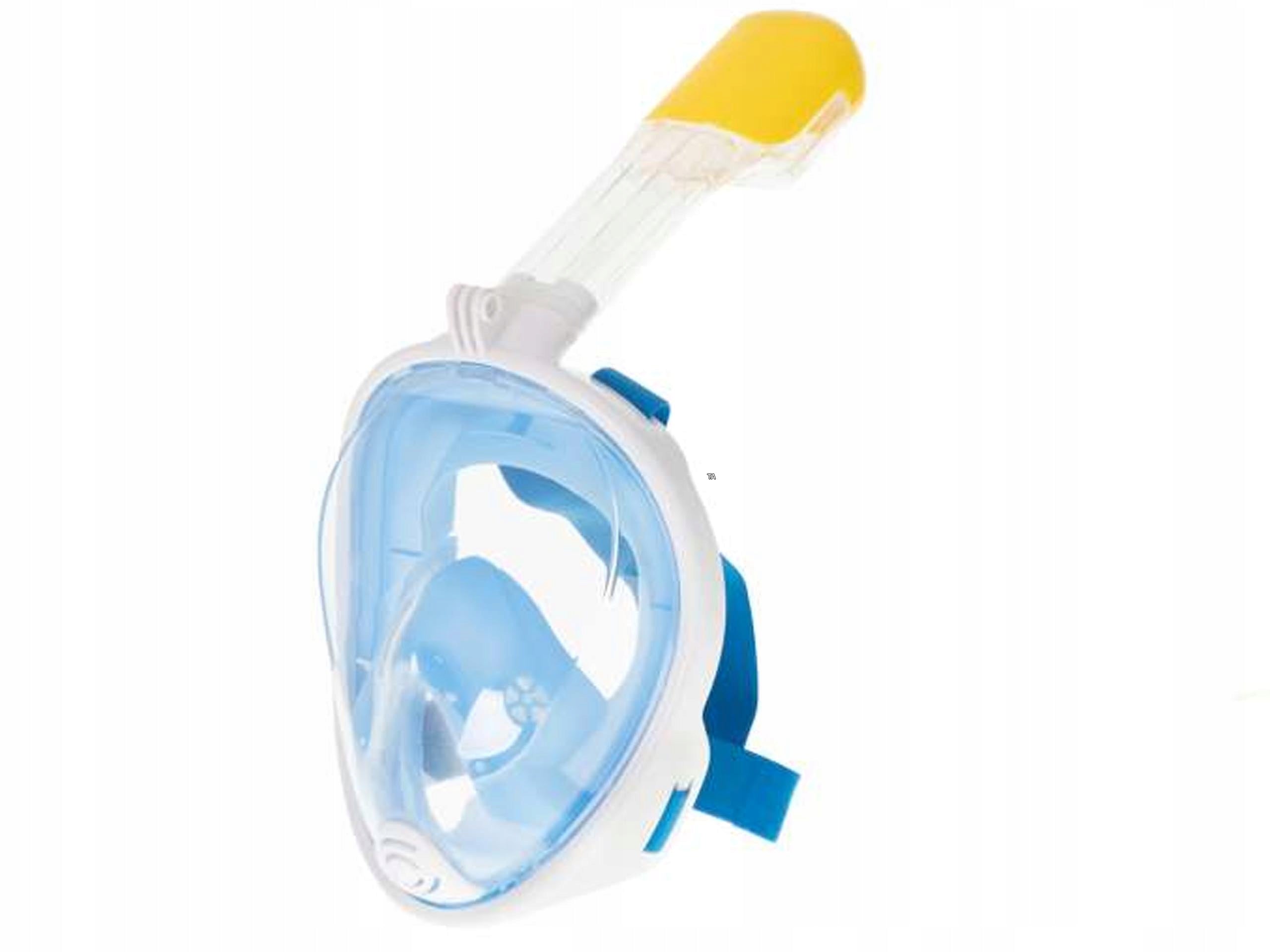 Diving mask full folding L/ XL blue Kik Brand Ikonka