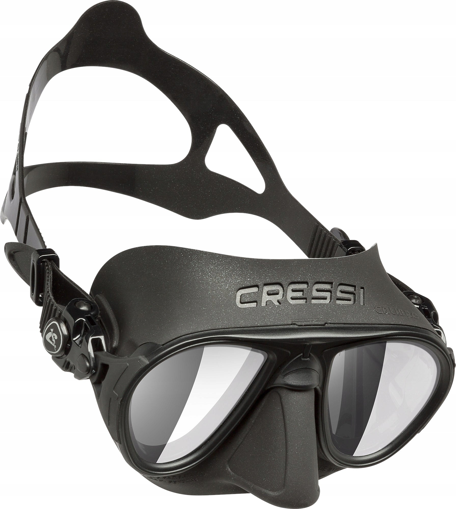 Diving mask glasses Cressi Calibro HD black Kind glasses
