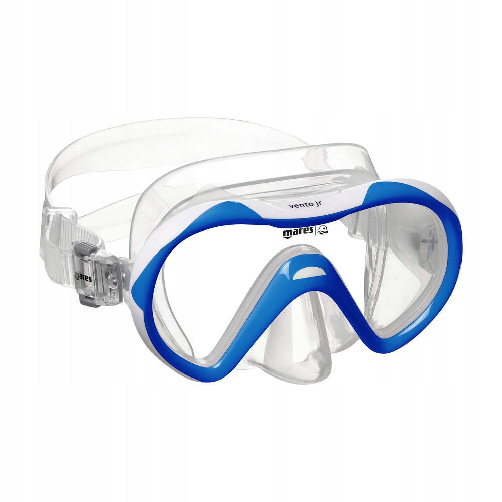 Diving mask glasses Mares Vento blue snorkeling